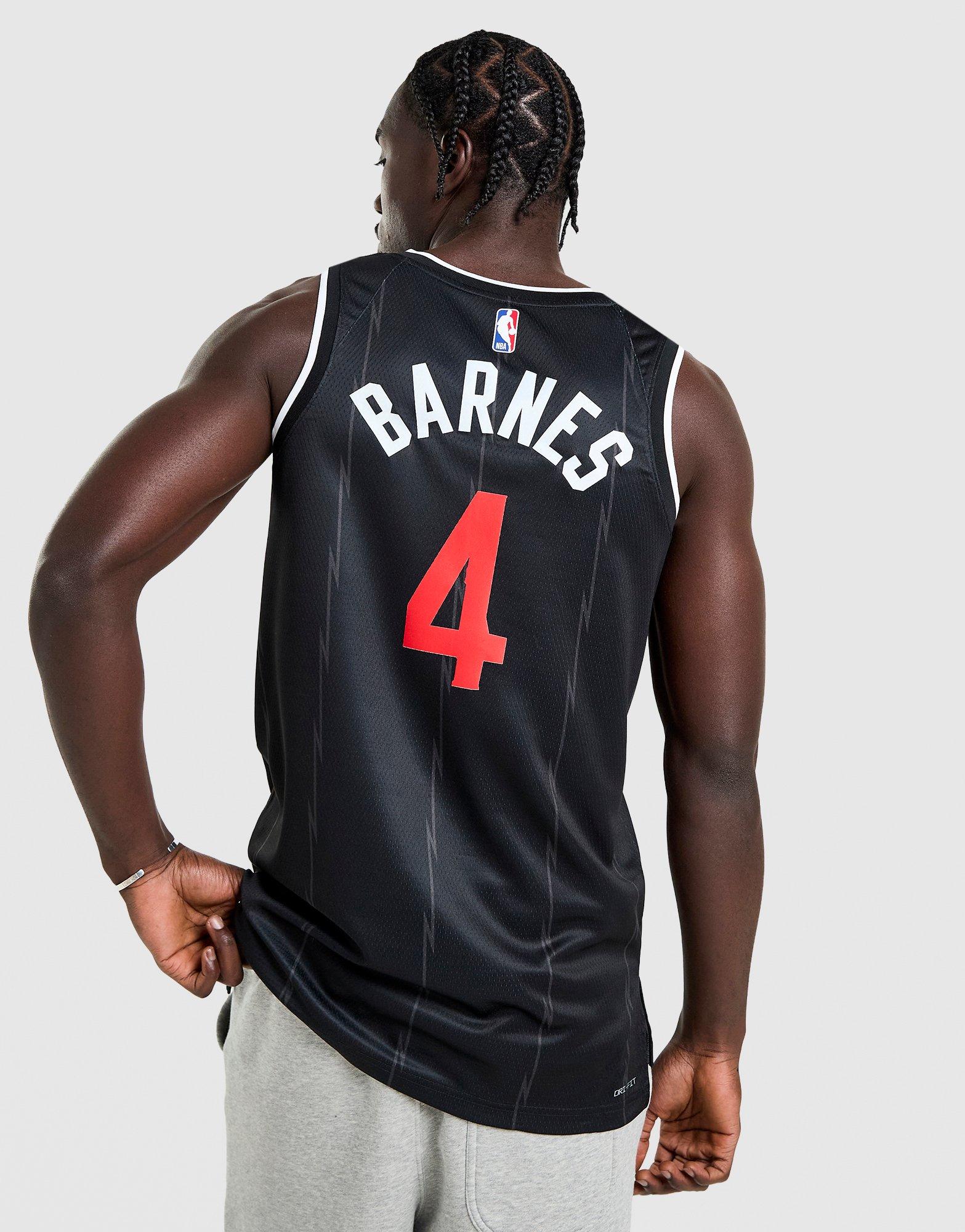 Nike NBA Toronto Raptors Barnes #4 City Edition Jersey