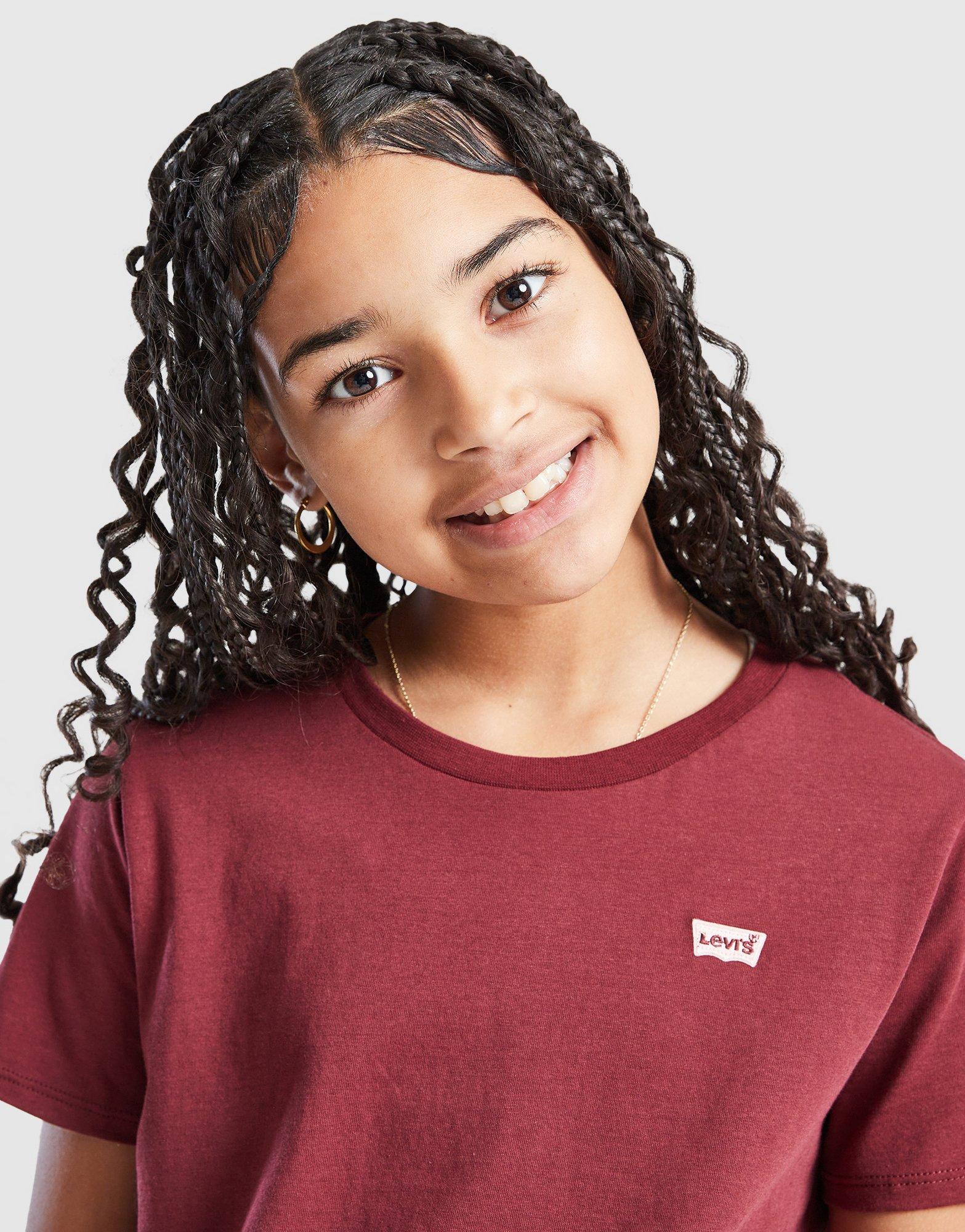 LEVI'S Girls' Small Logo Batwing T-Shirt Junior