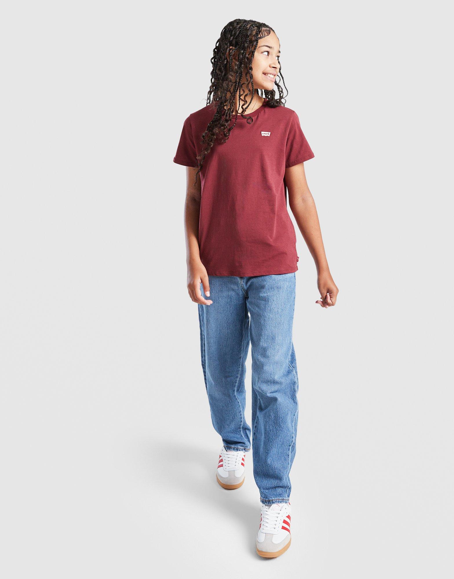 LEVI'S Girls' Small Logo Batwing T-Shirt Junior