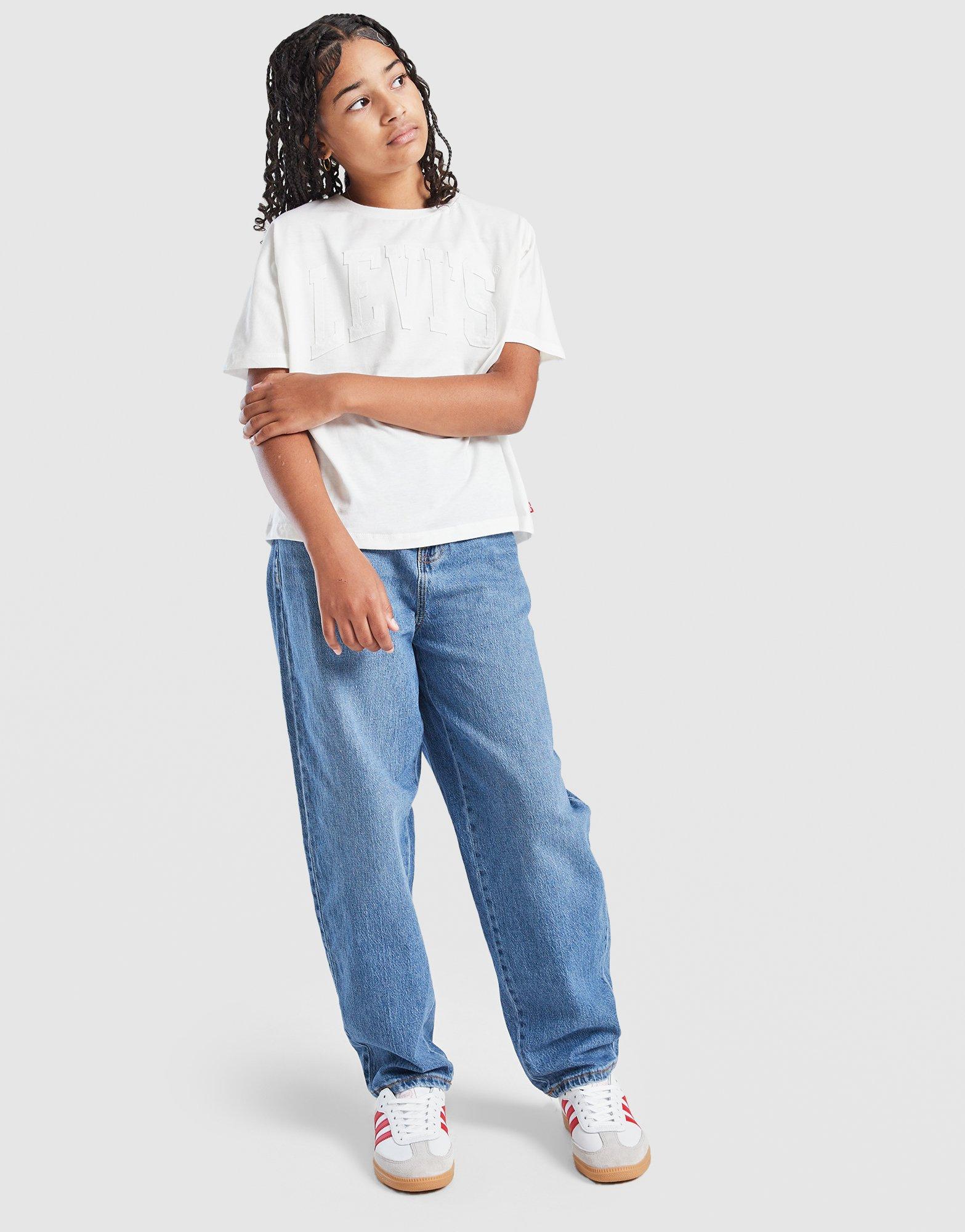 LEVI'S Girls' Dolman Large Logo T-Shirt Junior