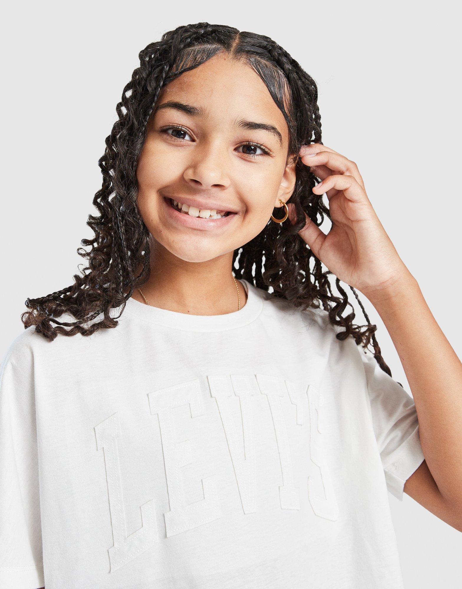 LEVI'S Girls' Dolman Large Logo T-Shirt Junior