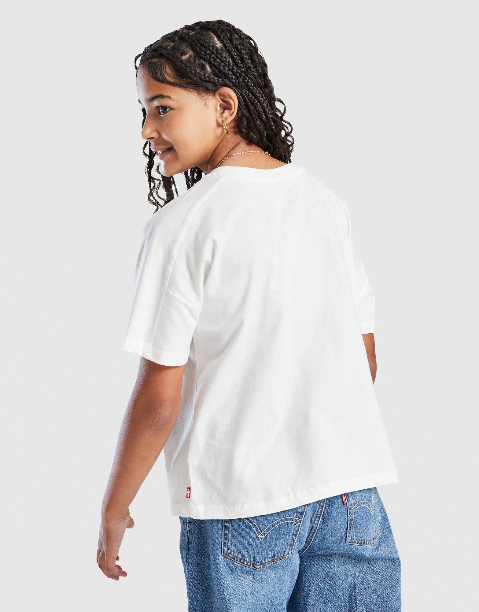LEVI'S Girls' Dolman Large Logo T-Shirt Junior