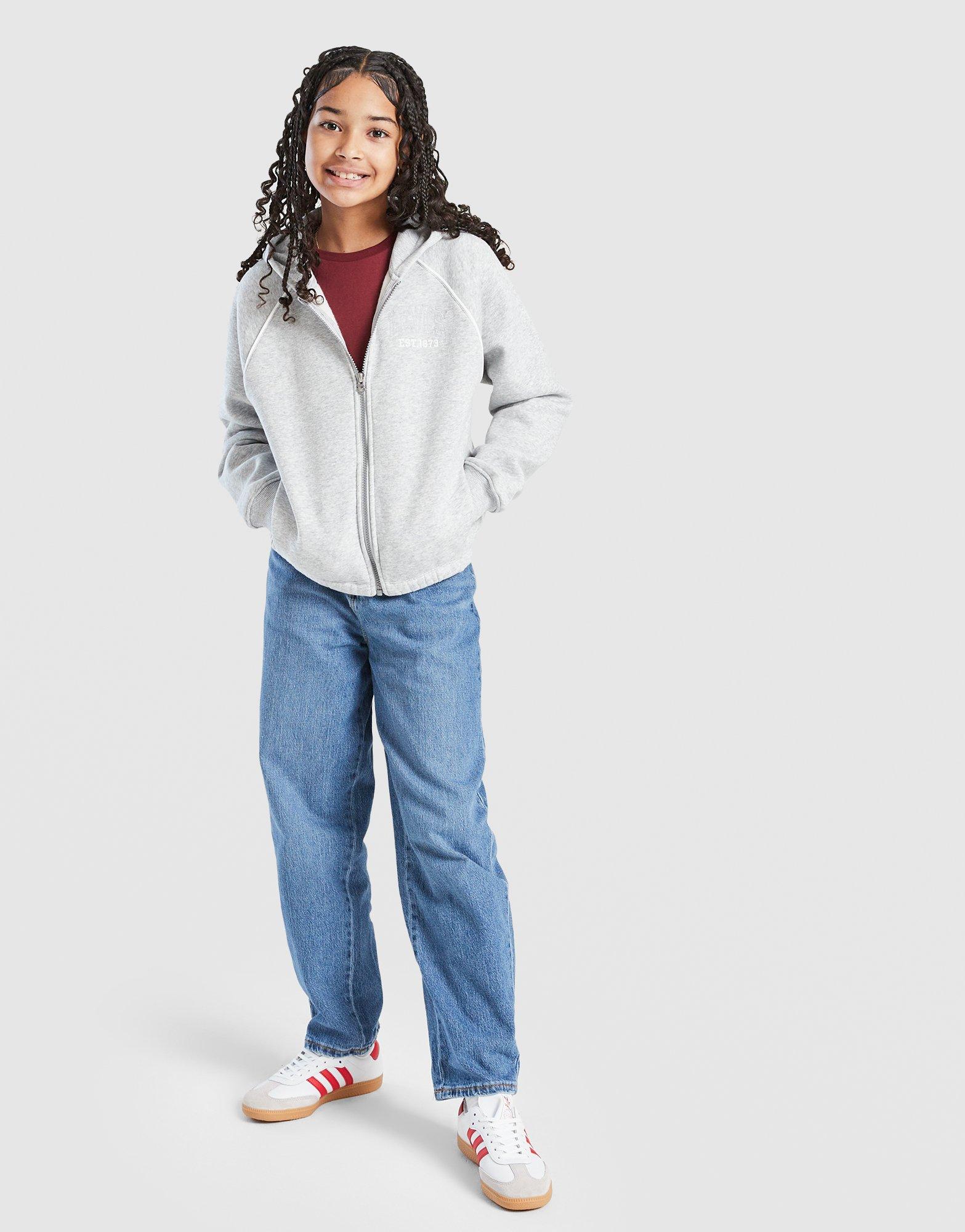LEVI'S Girls' Full Zip Hoodie Junior