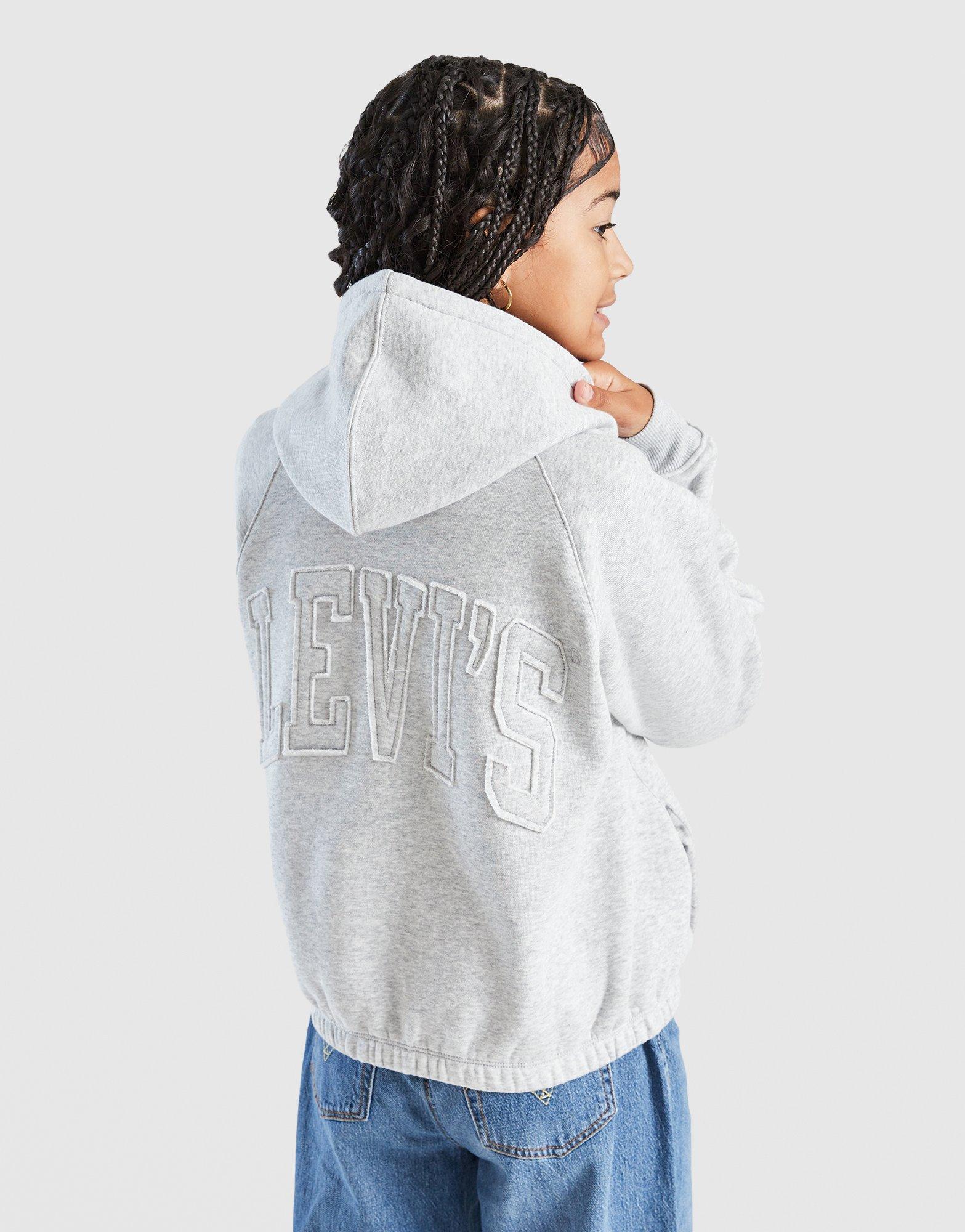 LEVI'S Girls' Full Zip Hoodie Junior