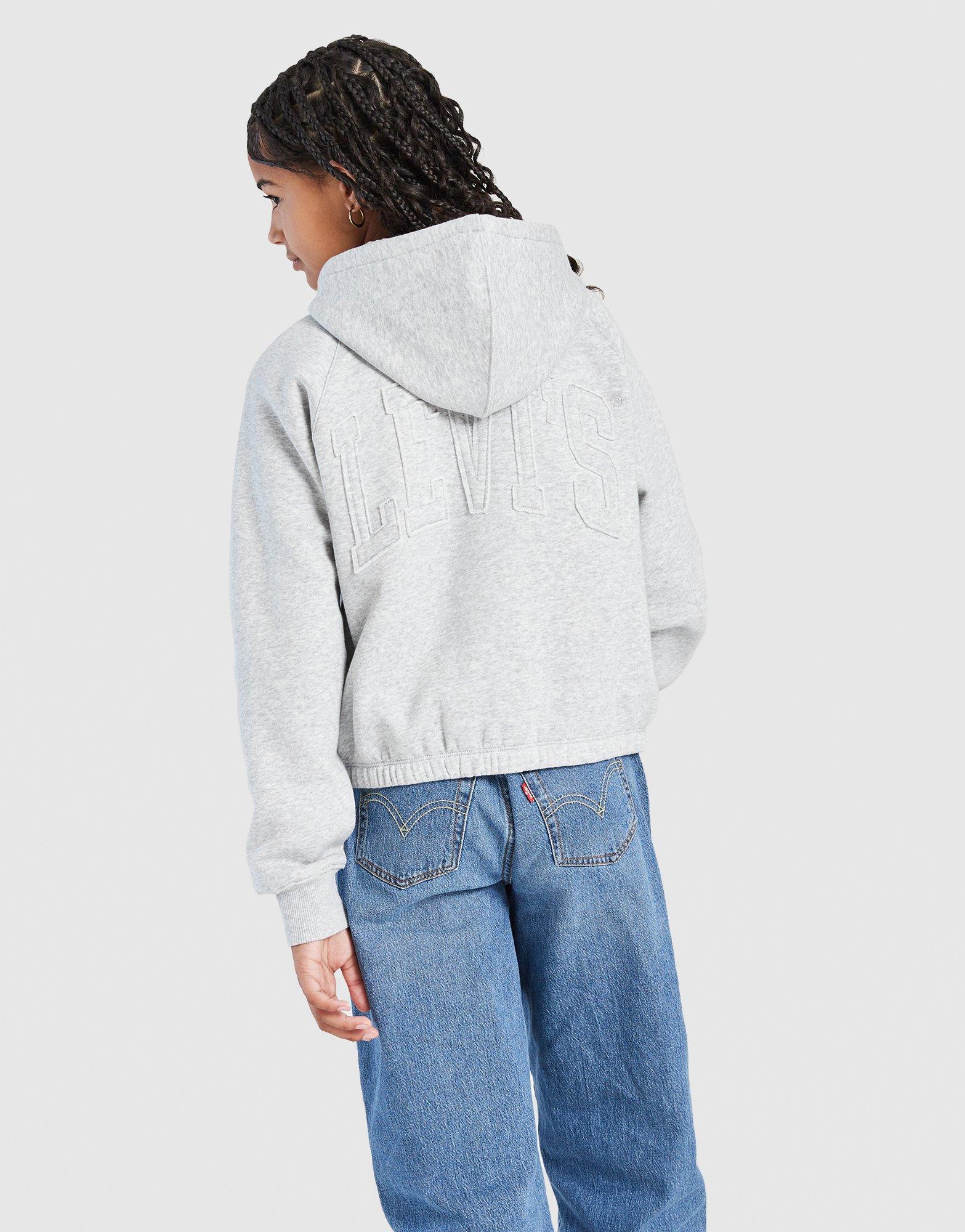 LEVI'S Girls' Full Zip Hoodie Junior
