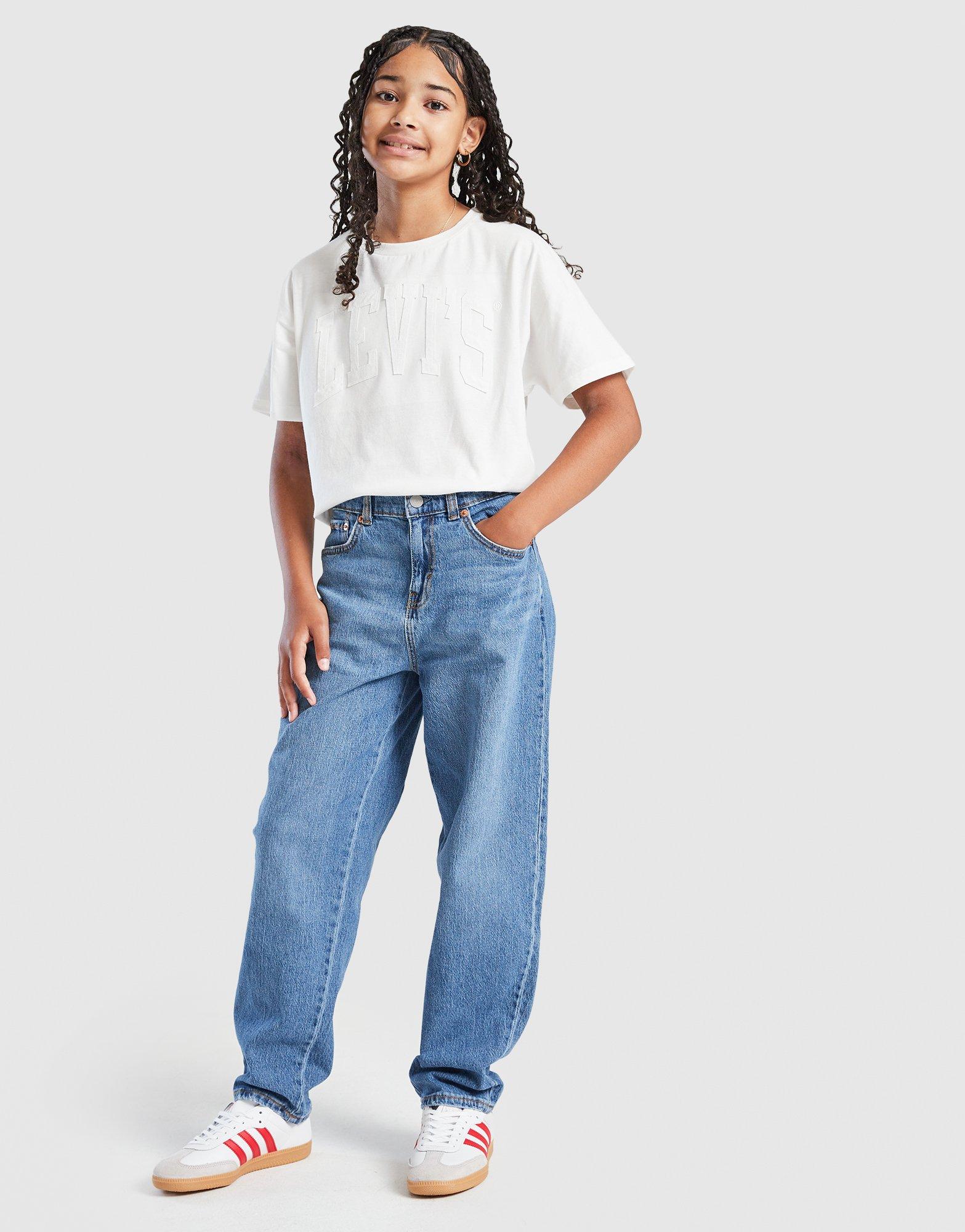 LEVI'S Girls' Baggy Barrel Jeans Junior