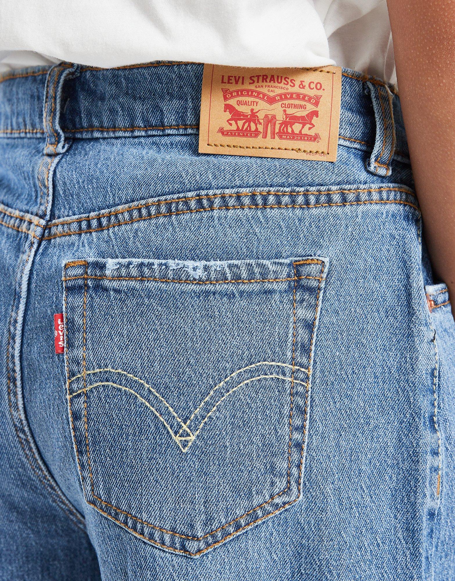 LEVI'S Girls' Baggy Barrel Jeans Junior