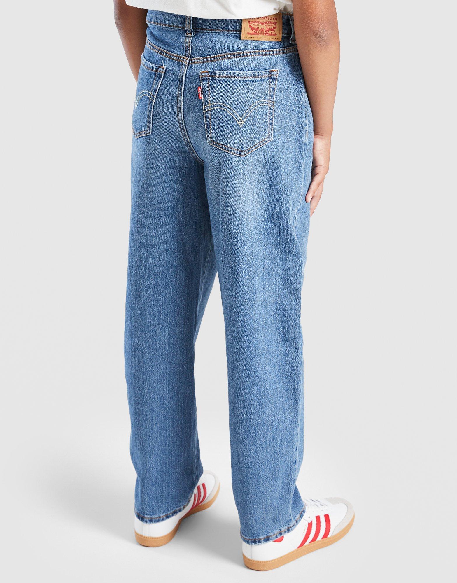 LEVI'S Girls' Baggy Barrel Jeans Junior