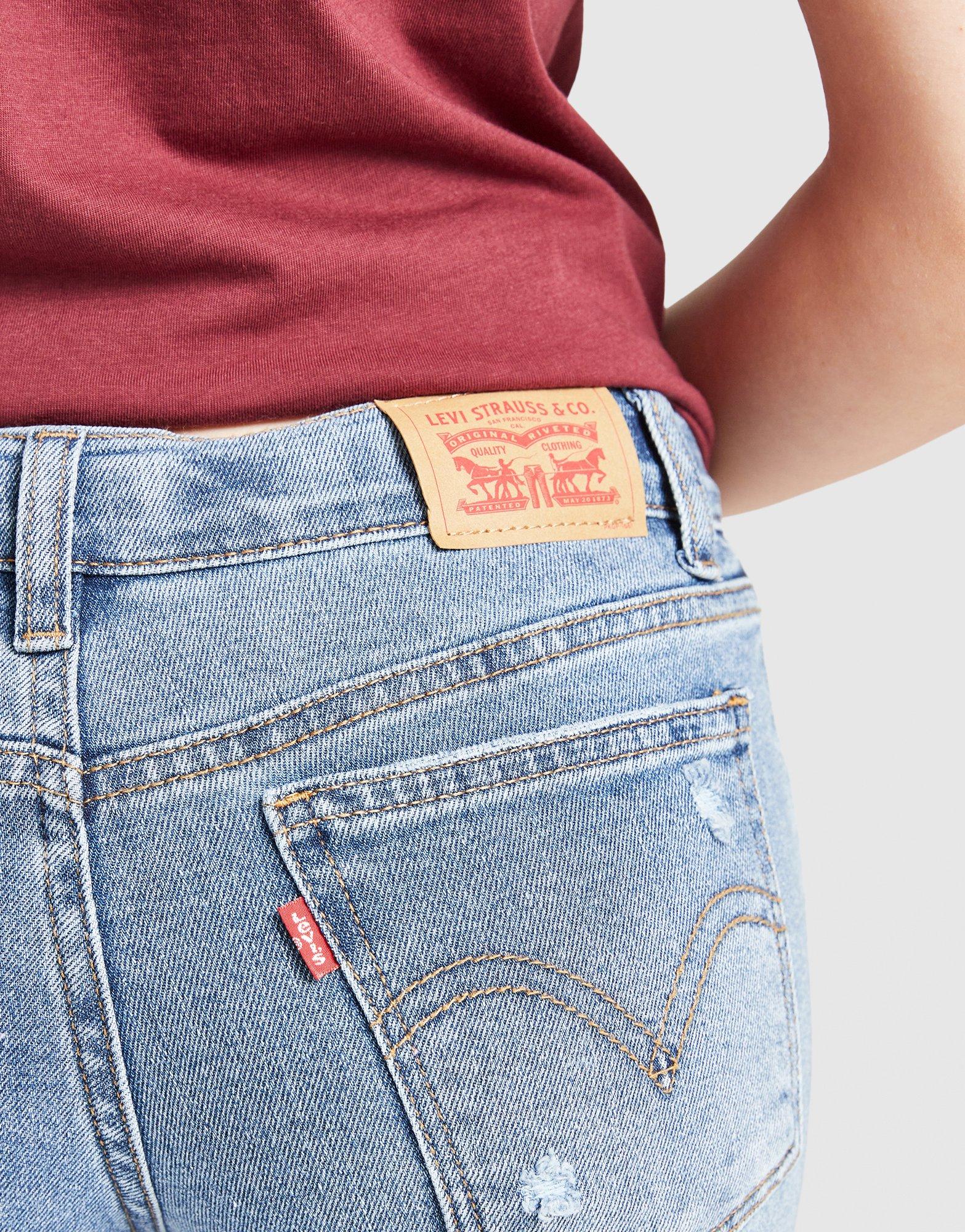 LEVI'S Girls' Wide Leg Jeans Junior