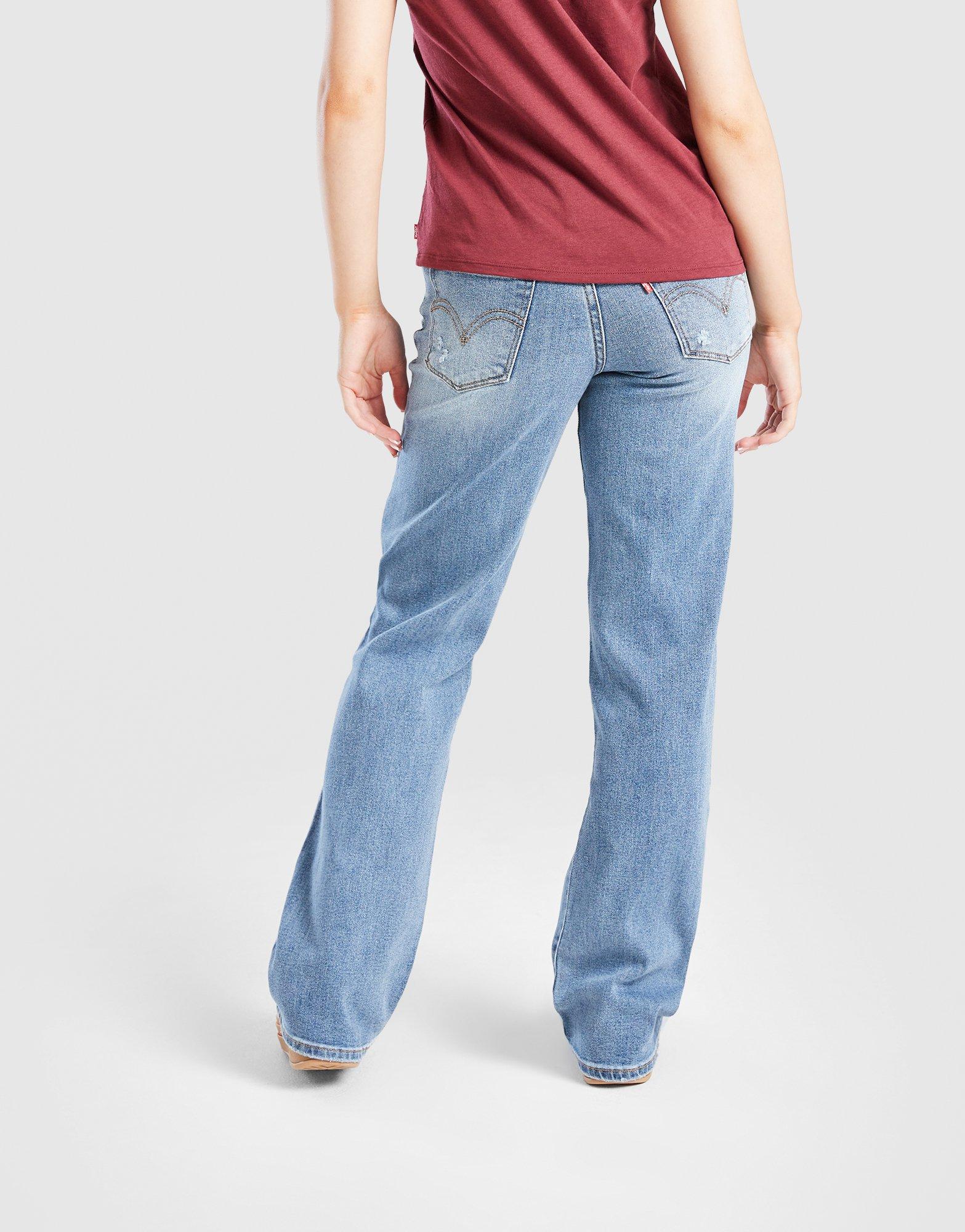 LEVI'S Girls' Wide Leg Jeans Junior