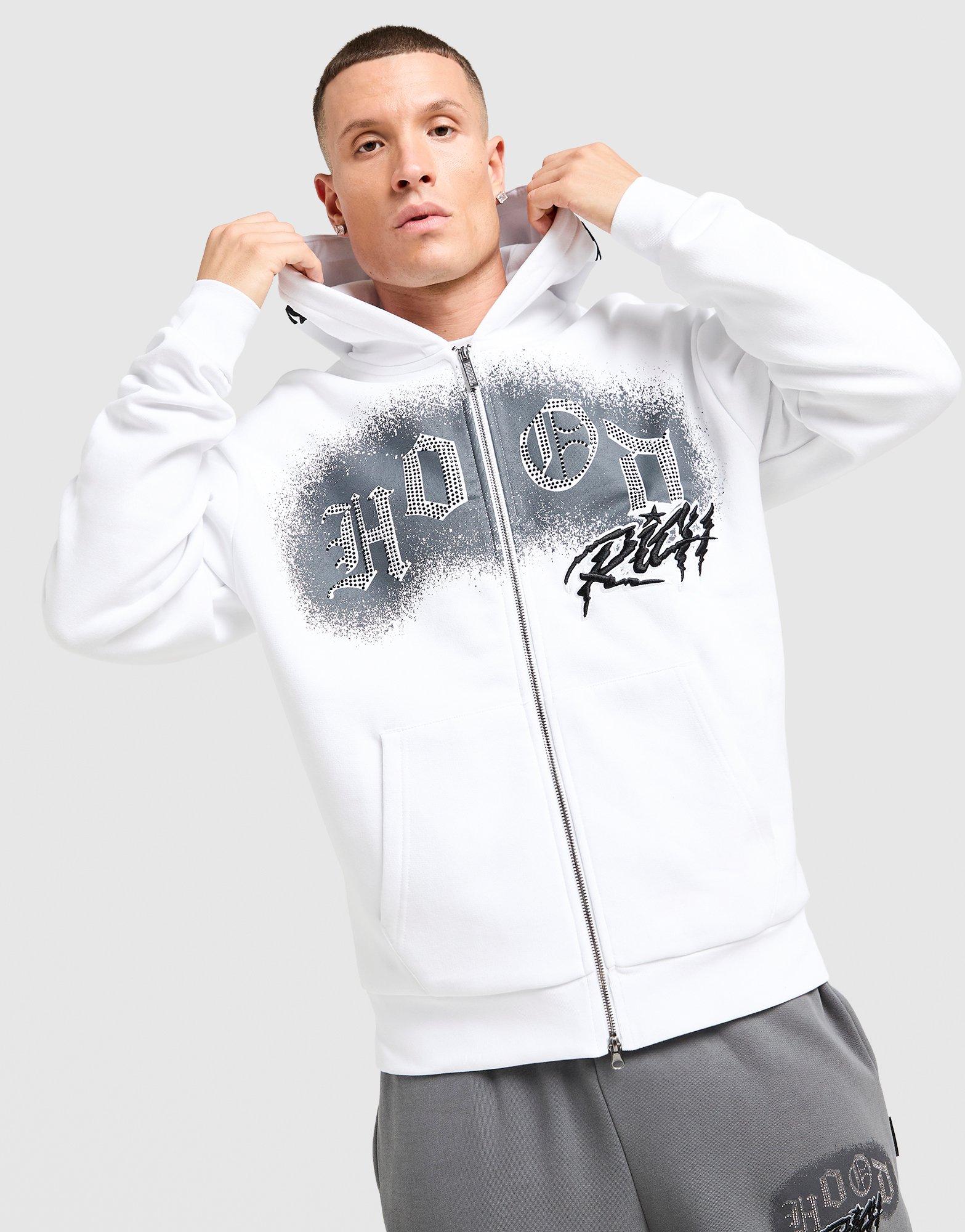 Hoodrich Felpa con Cappuccio Full Zip Iron V2
