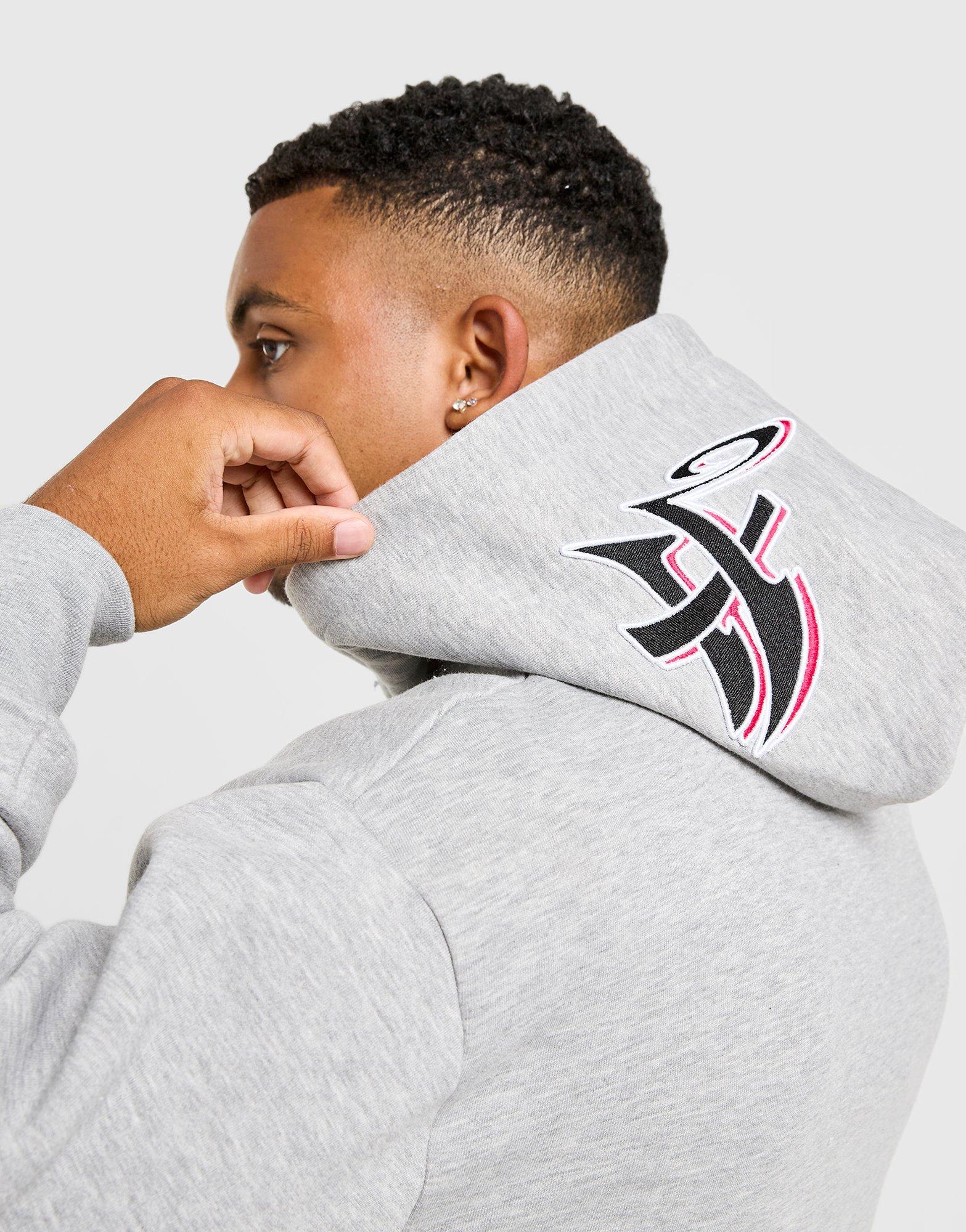 Grey Hoodrich Graffiti Full Zip Hoodie - JD Sports Global
