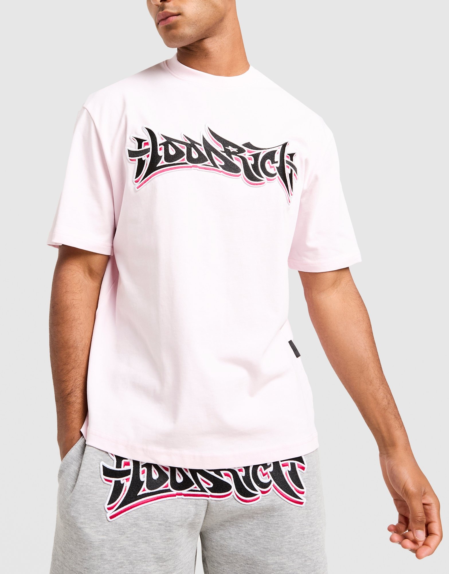 Pink Hoodrich Graffiti T-Shirt - JD Sports Global