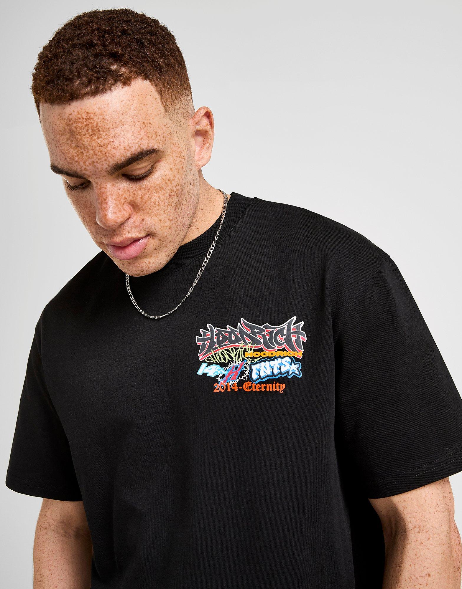 Hoodrich T-shirt Graffiti Rave Noir- JD Sports France
