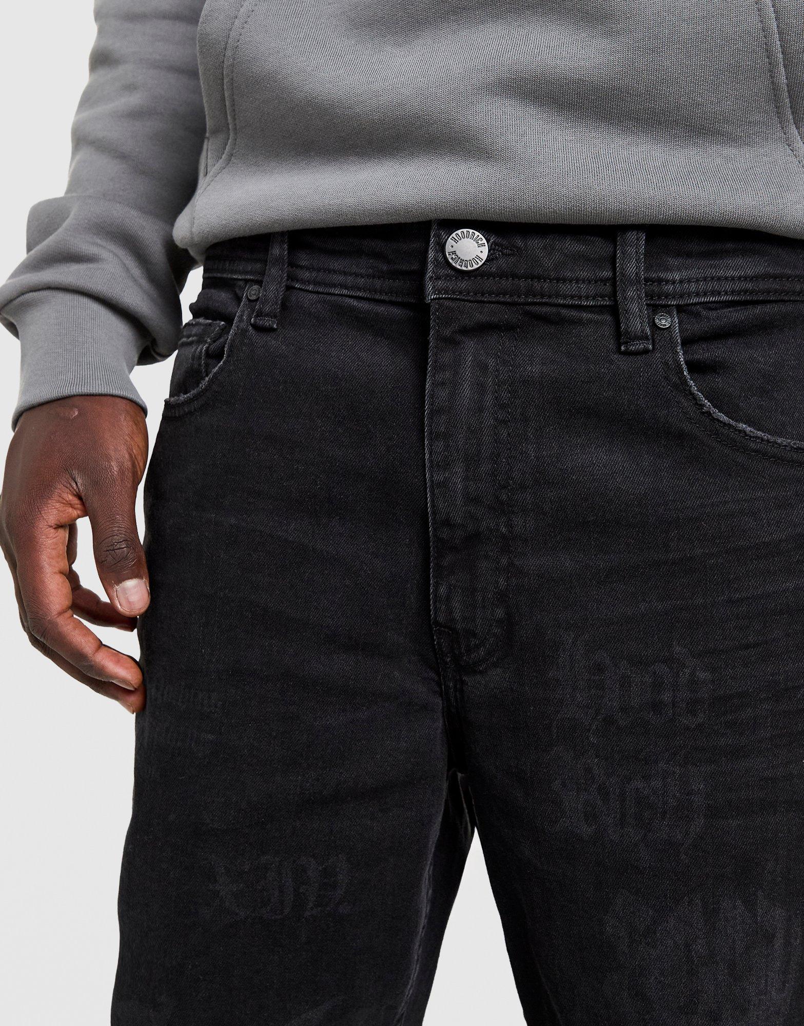 Hoodrich Ironchrome All Over Print Denim Jeans