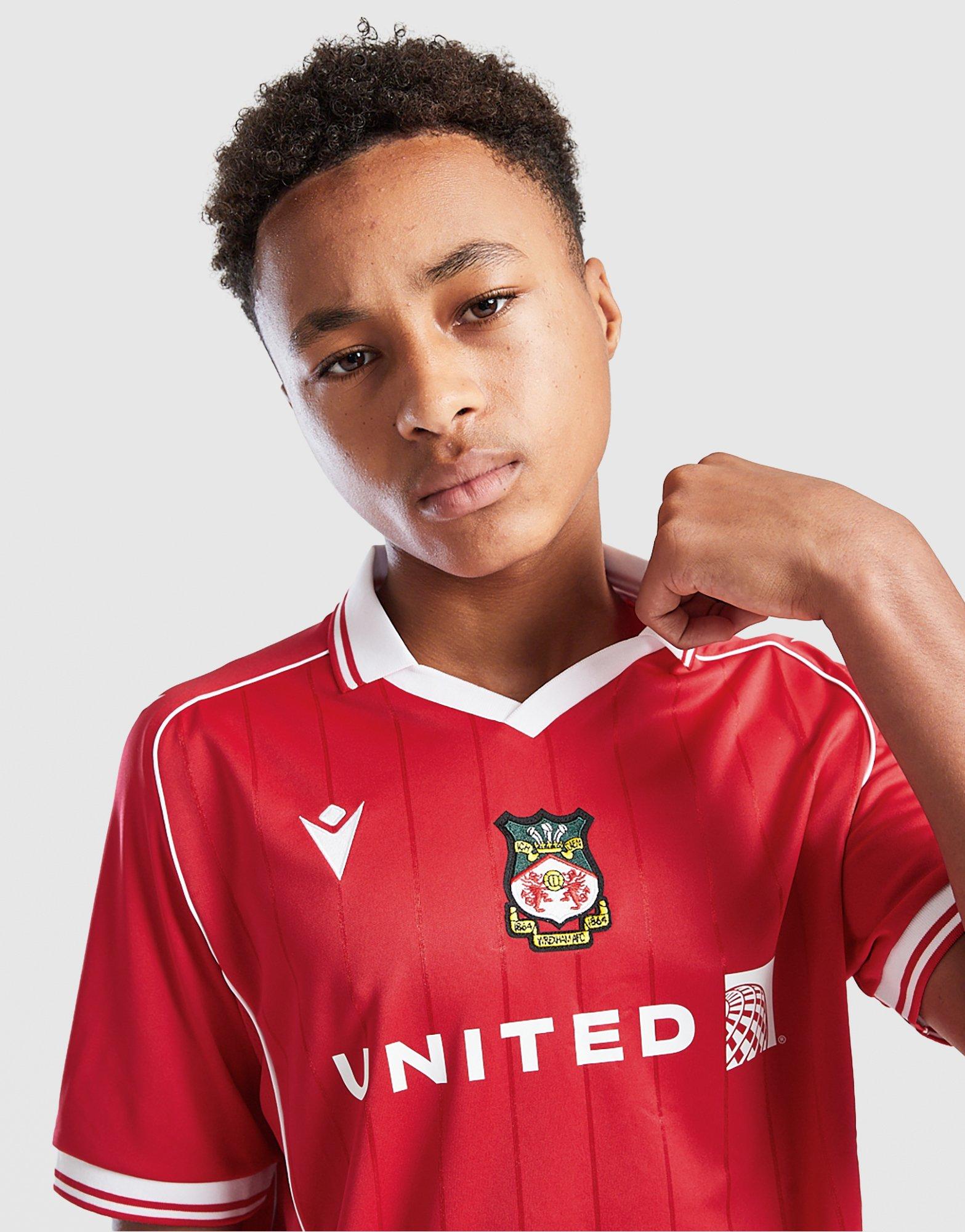 Macron Wrexham AFC 2025/26 Home Shirt Junior