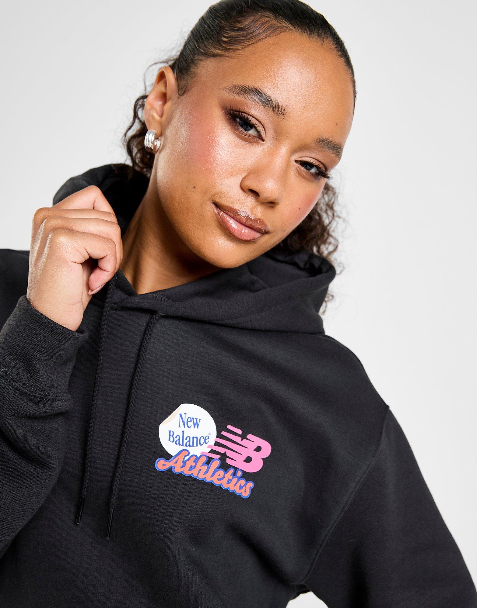 New Balance Sudadera con capucha Sticker Overhead