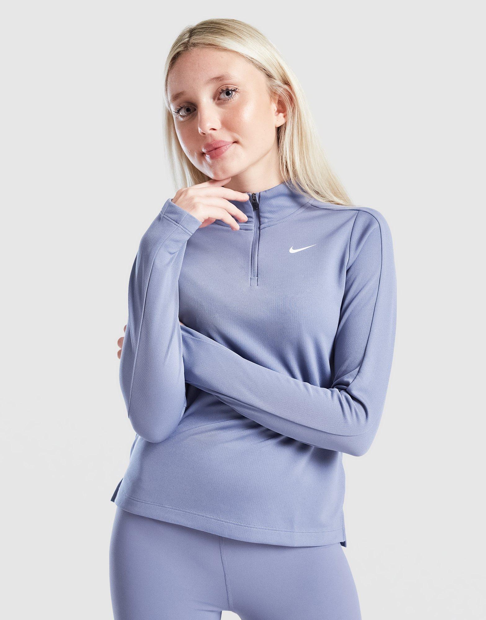 Nike Girls' Long Sleeve 1/2 Zip Top Junior