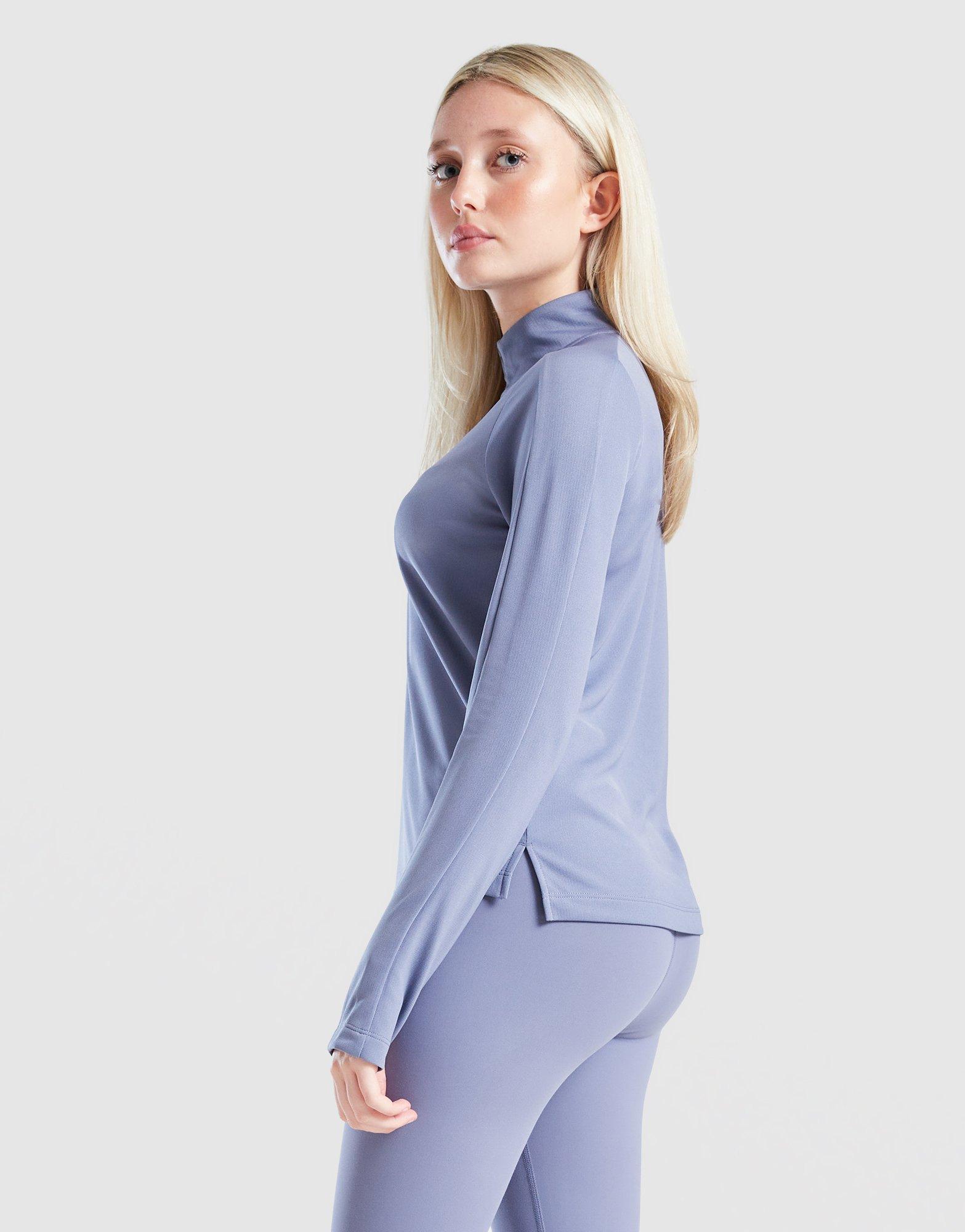 Nike Girls' Long Sleeve 1/2 Zip Top Junior