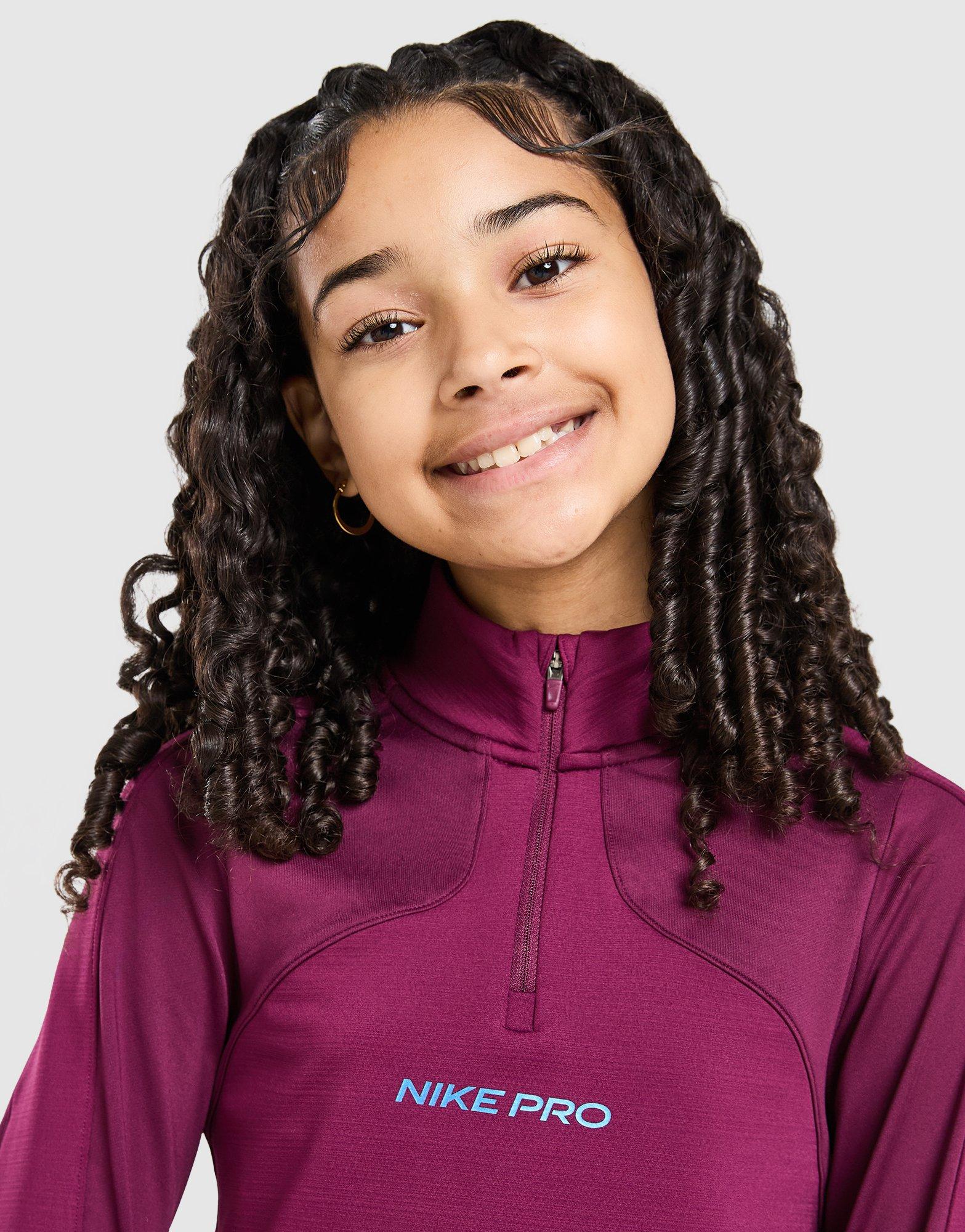Nike Girls' Sport Pack 1/2 Zip Top Junior