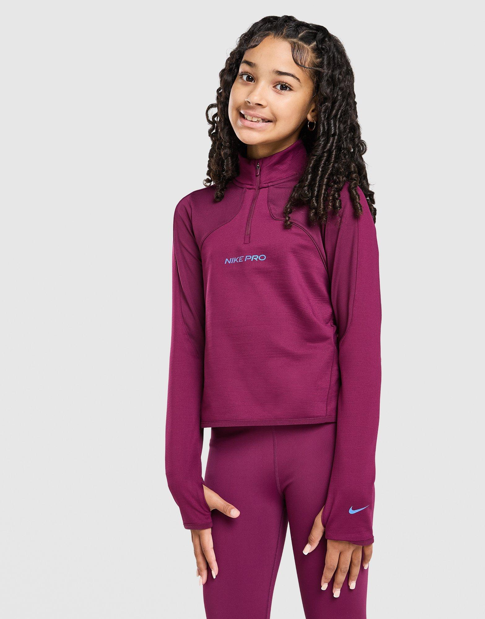 Nike Girls' Sport Pack 1/2 Zip Top Junior