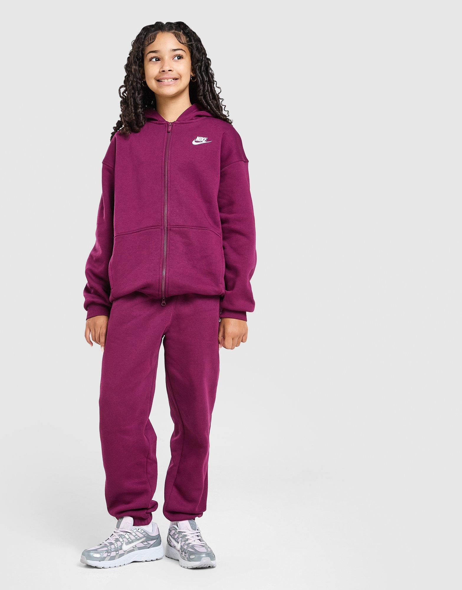 Nike Girls' Club Fleece Full Zip Hoodie Junior