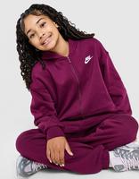 Nike Felpa con Cappuccio Full Zip Club Fleece Bambina Junior
