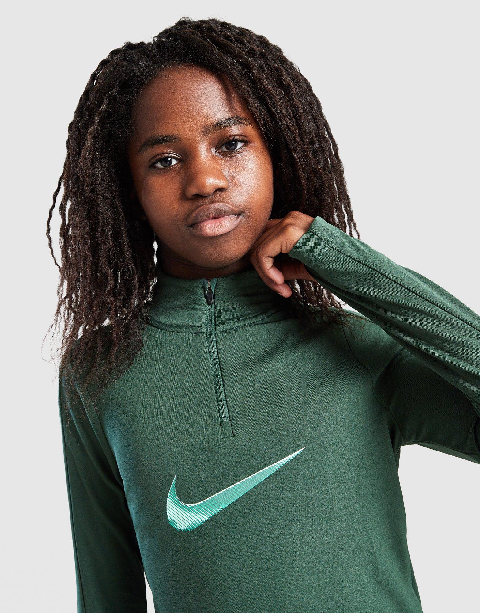 Nike Girls' Swoosh 1/2 Zip Top Junior