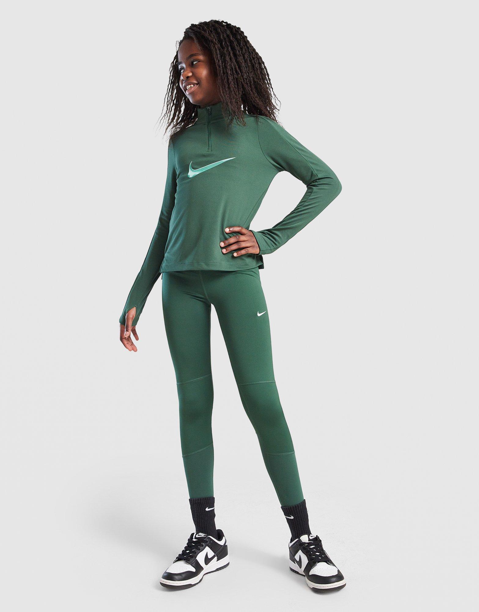 Nike Girls' Swoosh 1/2 Zip Top Junior