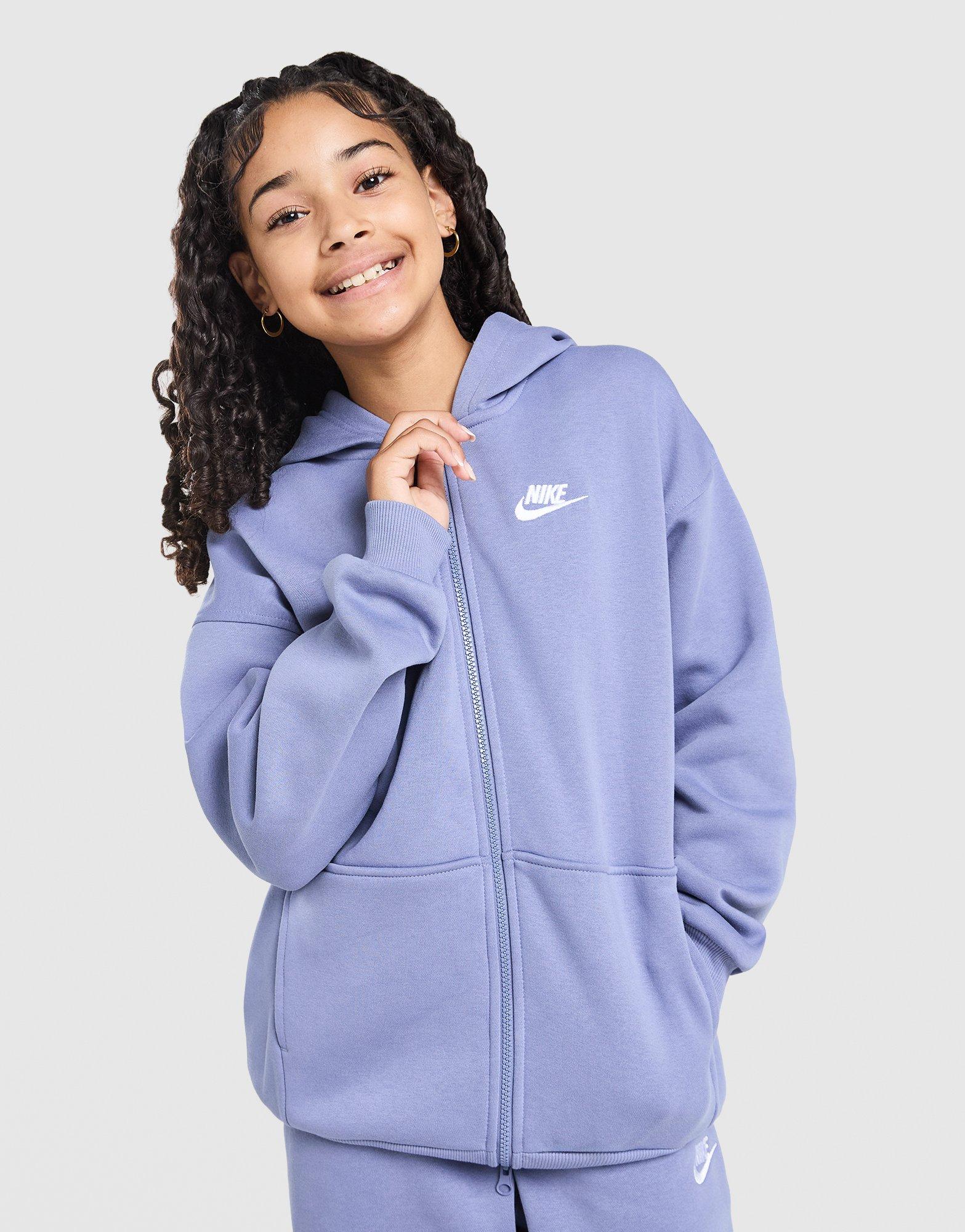 Nike Sweat zippé Club Fleece Fille Junior