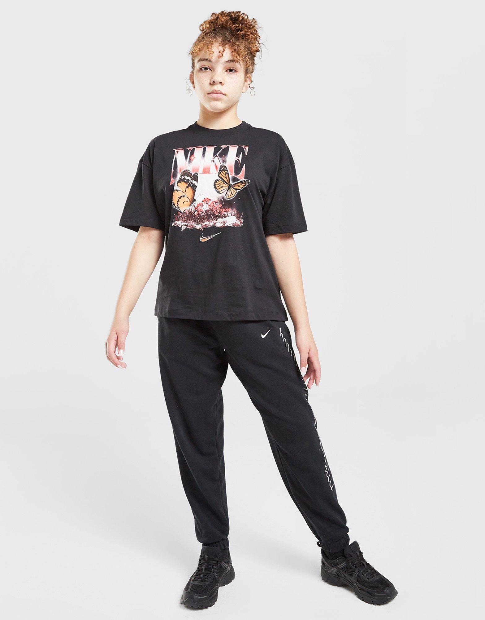 Nike Girls' Graphic Butterfly T-Shirt Junior