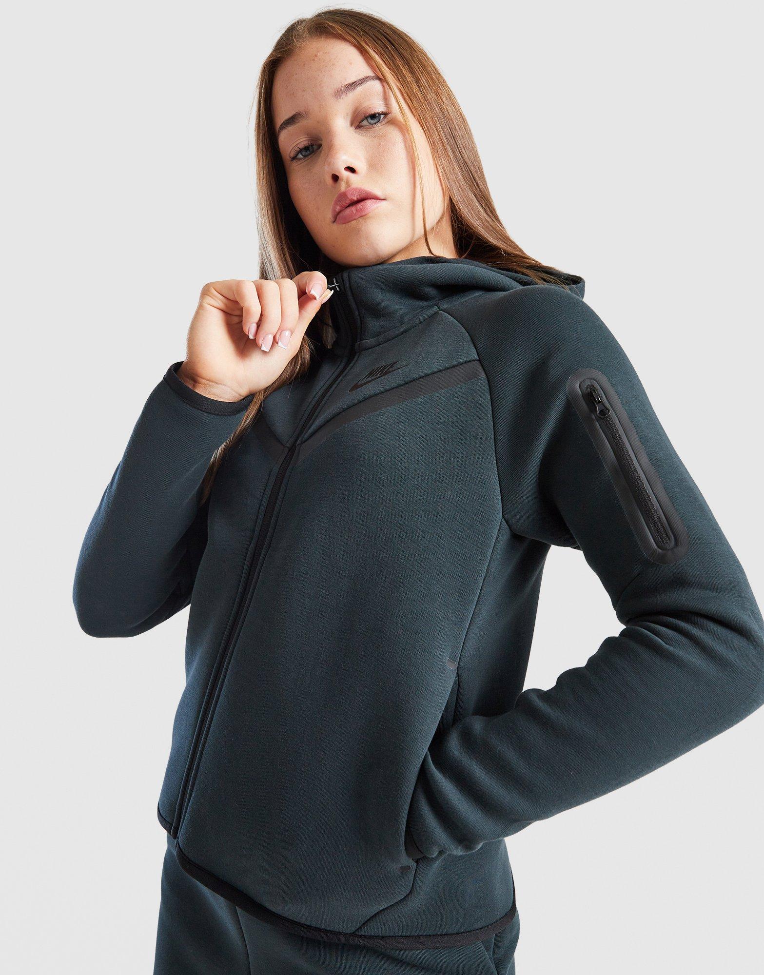 Nike Girls' Tech Fleece Full Zip Hoodie Junior