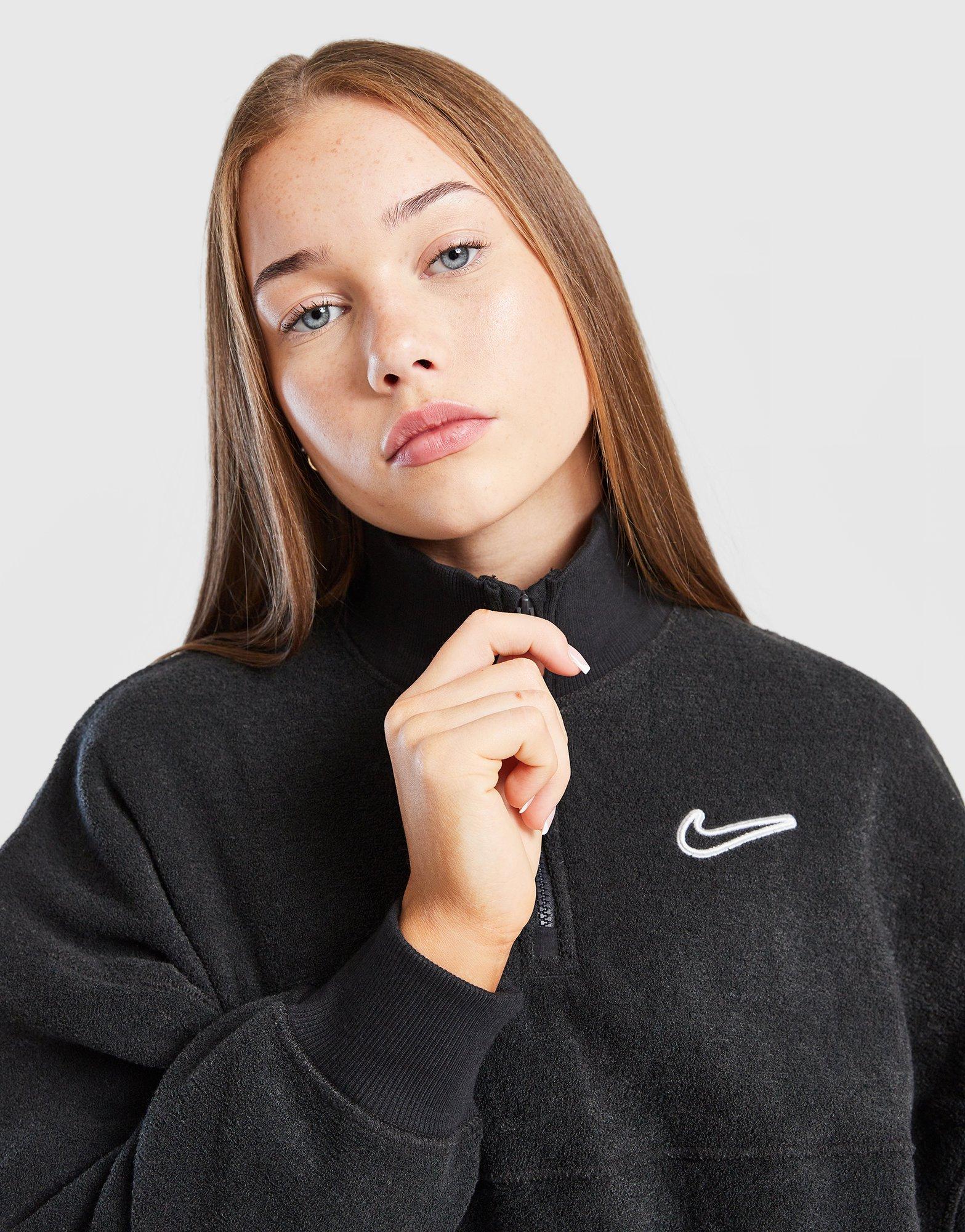 Nike Girls' Cosy 1/4 Zip Fleece Junior