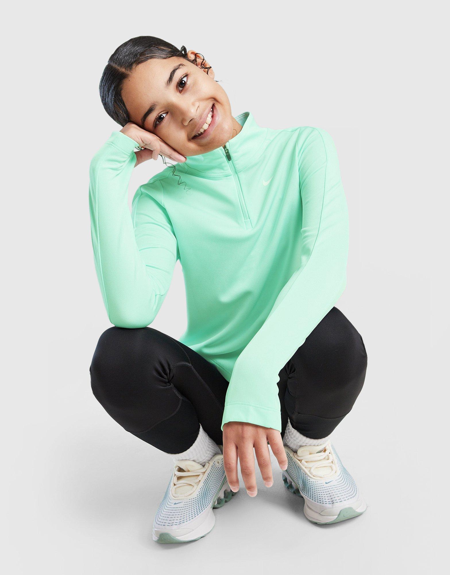 Nike Girls' Long Sleeve 1/2 Zip Top Junior