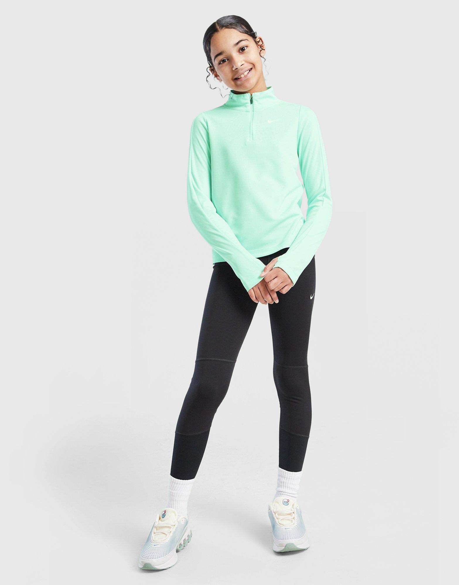Nike Girls' Long Sleeve 1/2 Zip Top Junior
