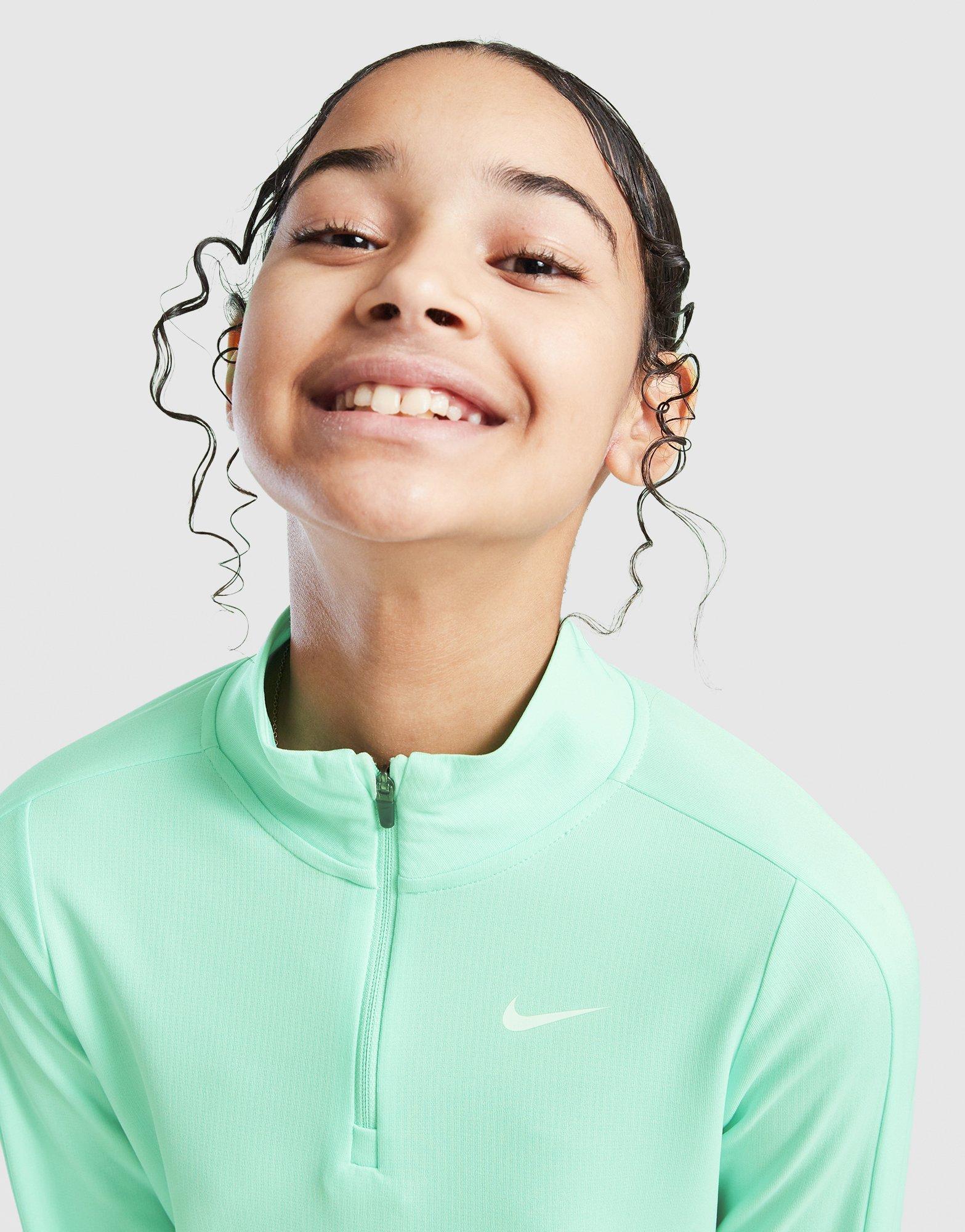 Nike Girls' Long Sleeve 1/2 Zip Top Junior
