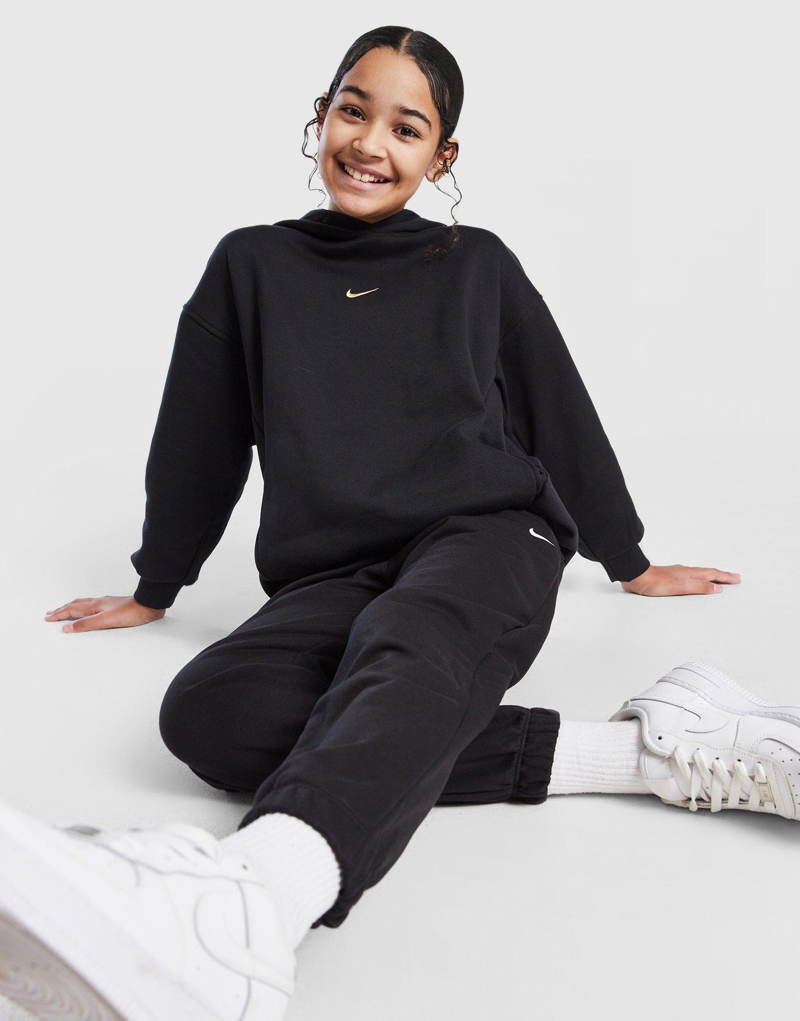 Nike Girls' Satin Hoodie Junior