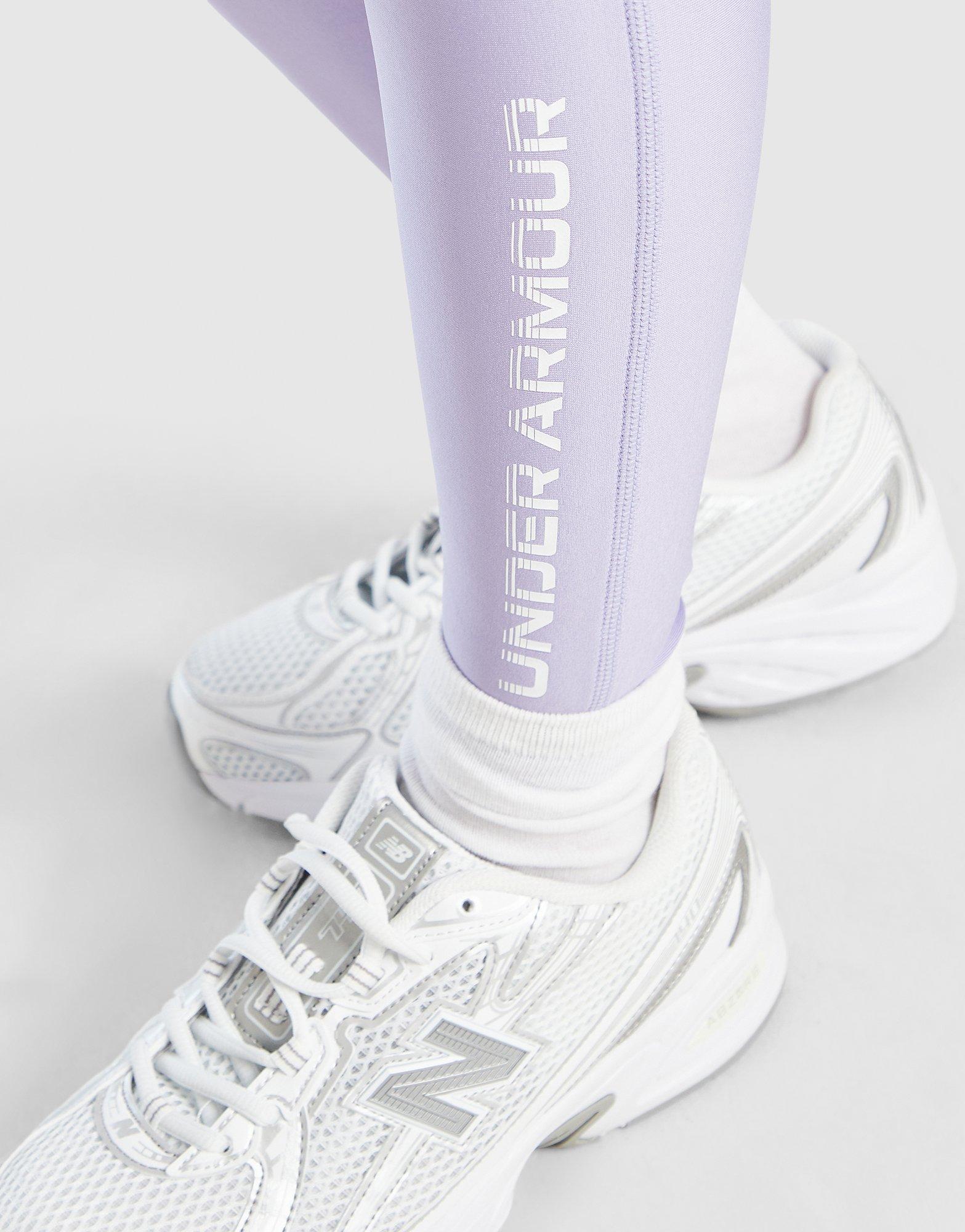 Under Armour Girls' HeatGear Wordmark Leggings Junior