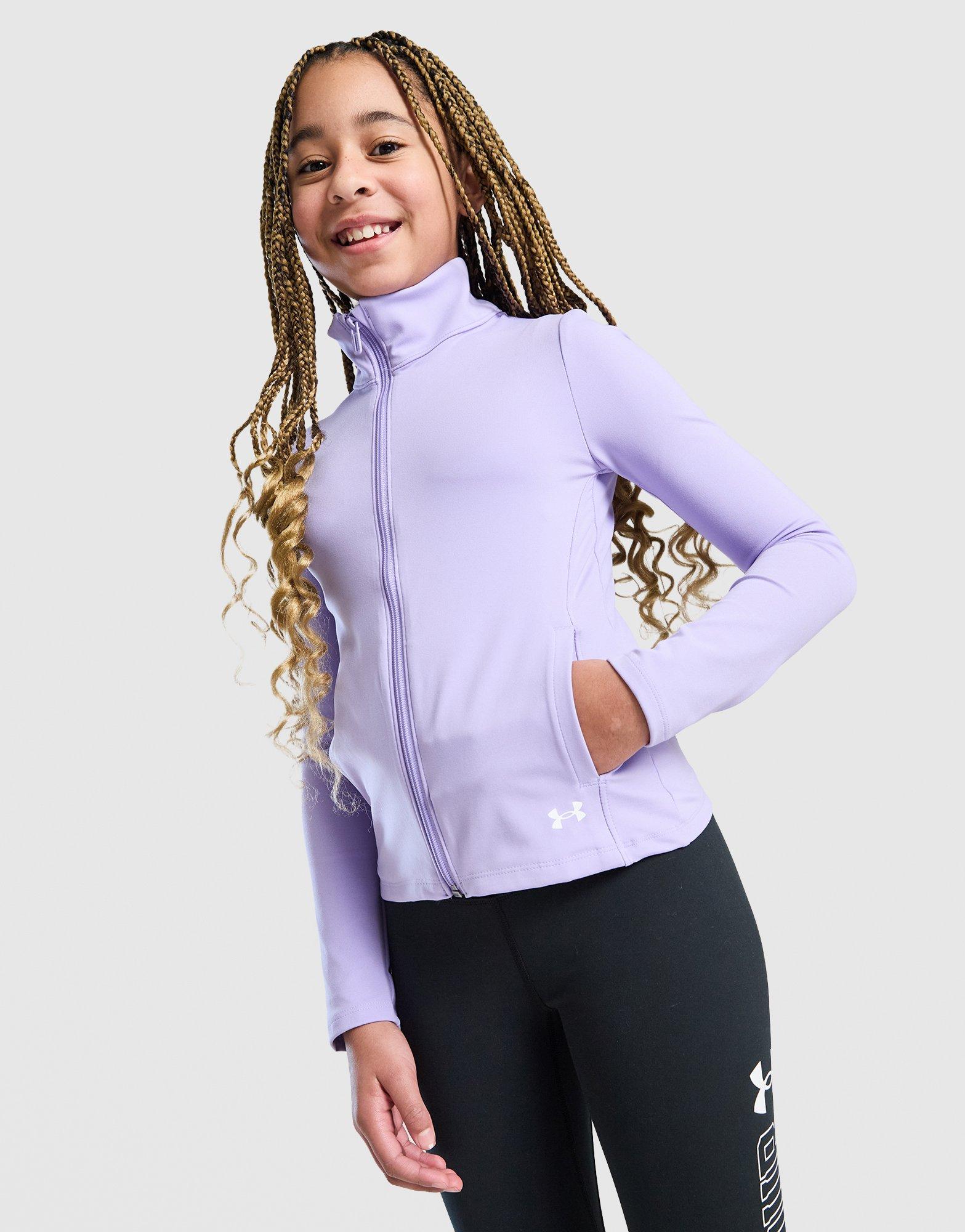 Under Armour Girls' Motion Full Zip Top Junior