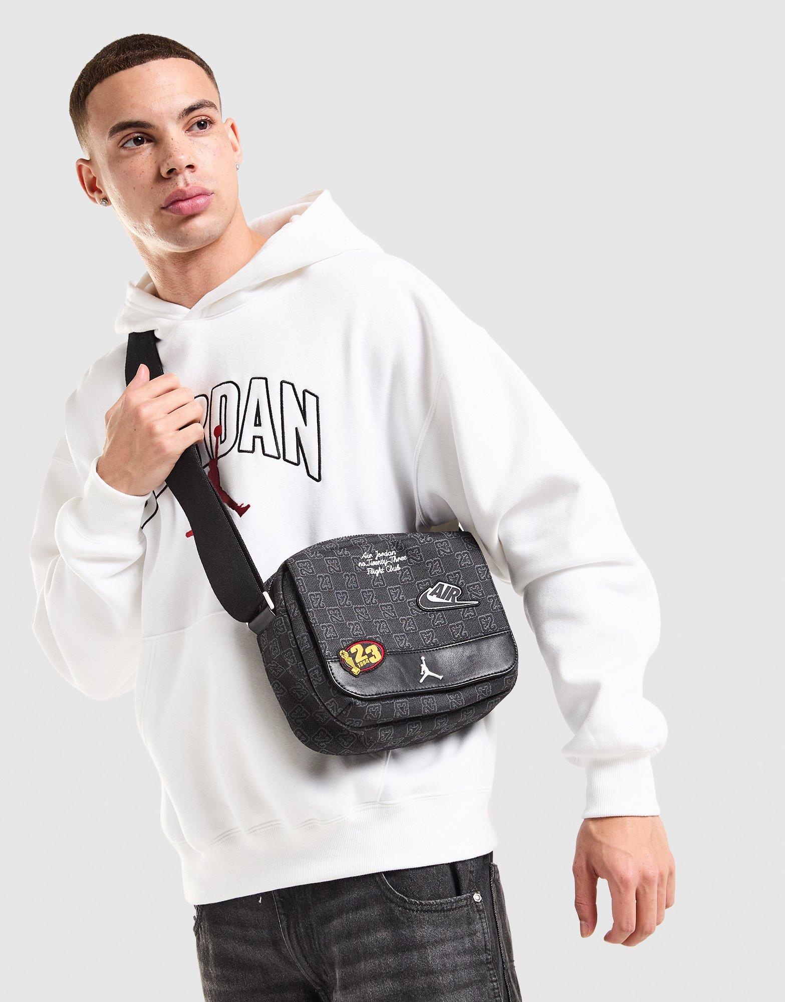 Jordan Monogram Messenger Patch Bag