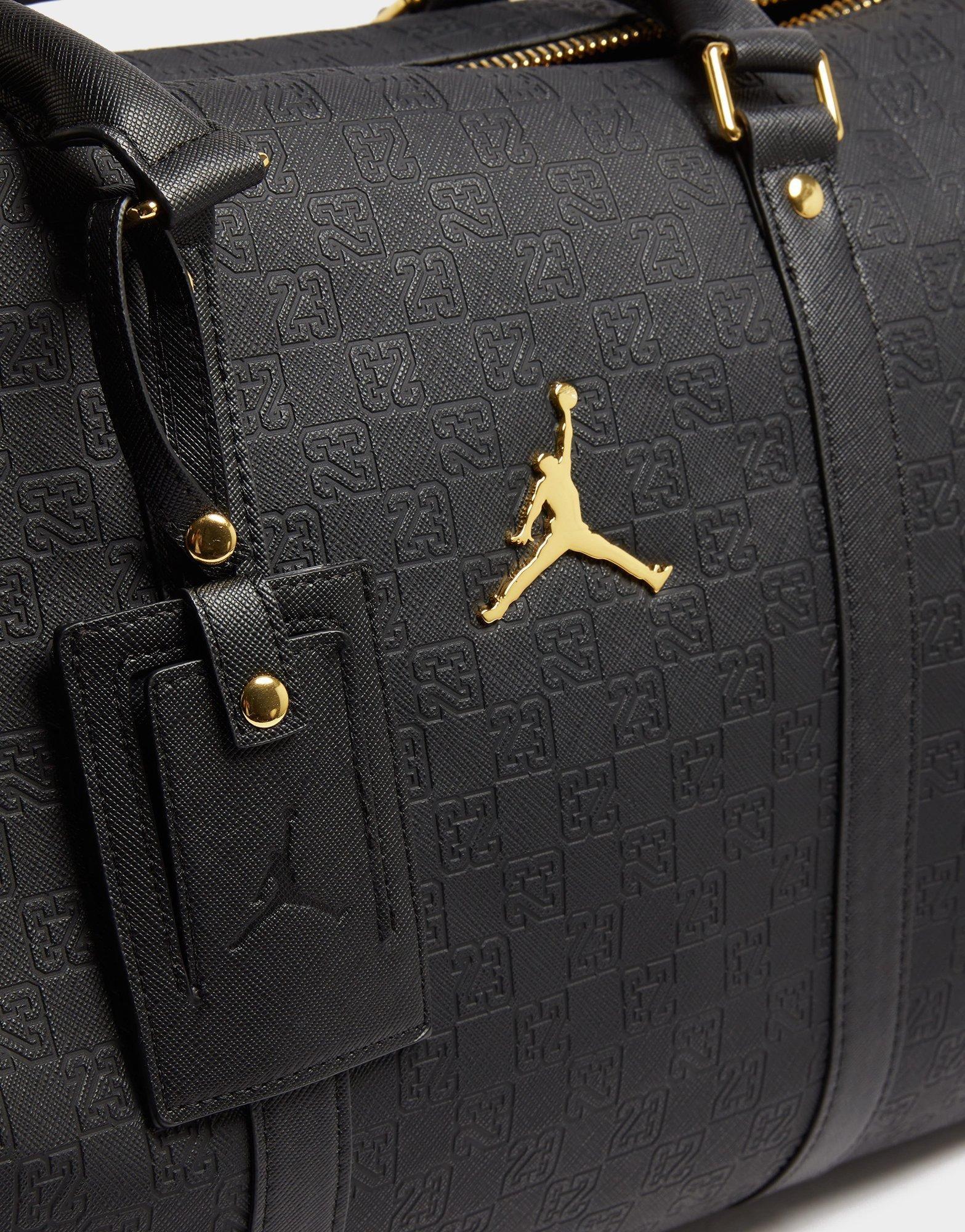 Black Jordan Monogram Duffle Bag - JD Sports Global