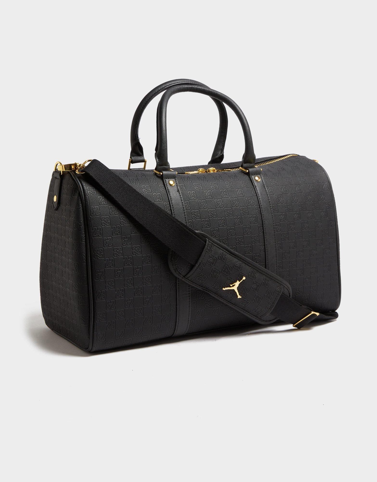 Black Jordan Monogram Duffle Bag - JD Sports Global