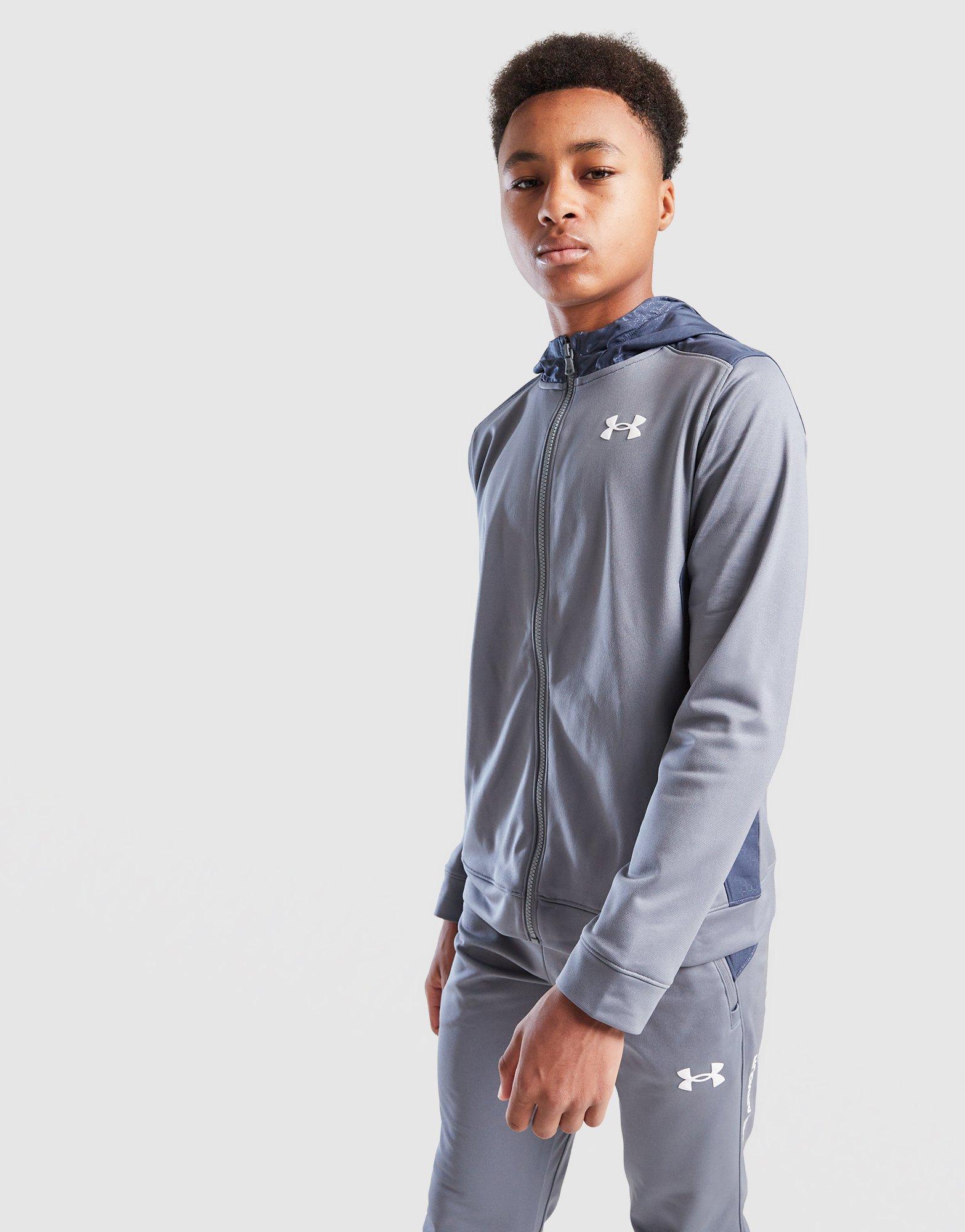 Under Armour Felpa con Cappuccio Full Zip Brawler+ Junior