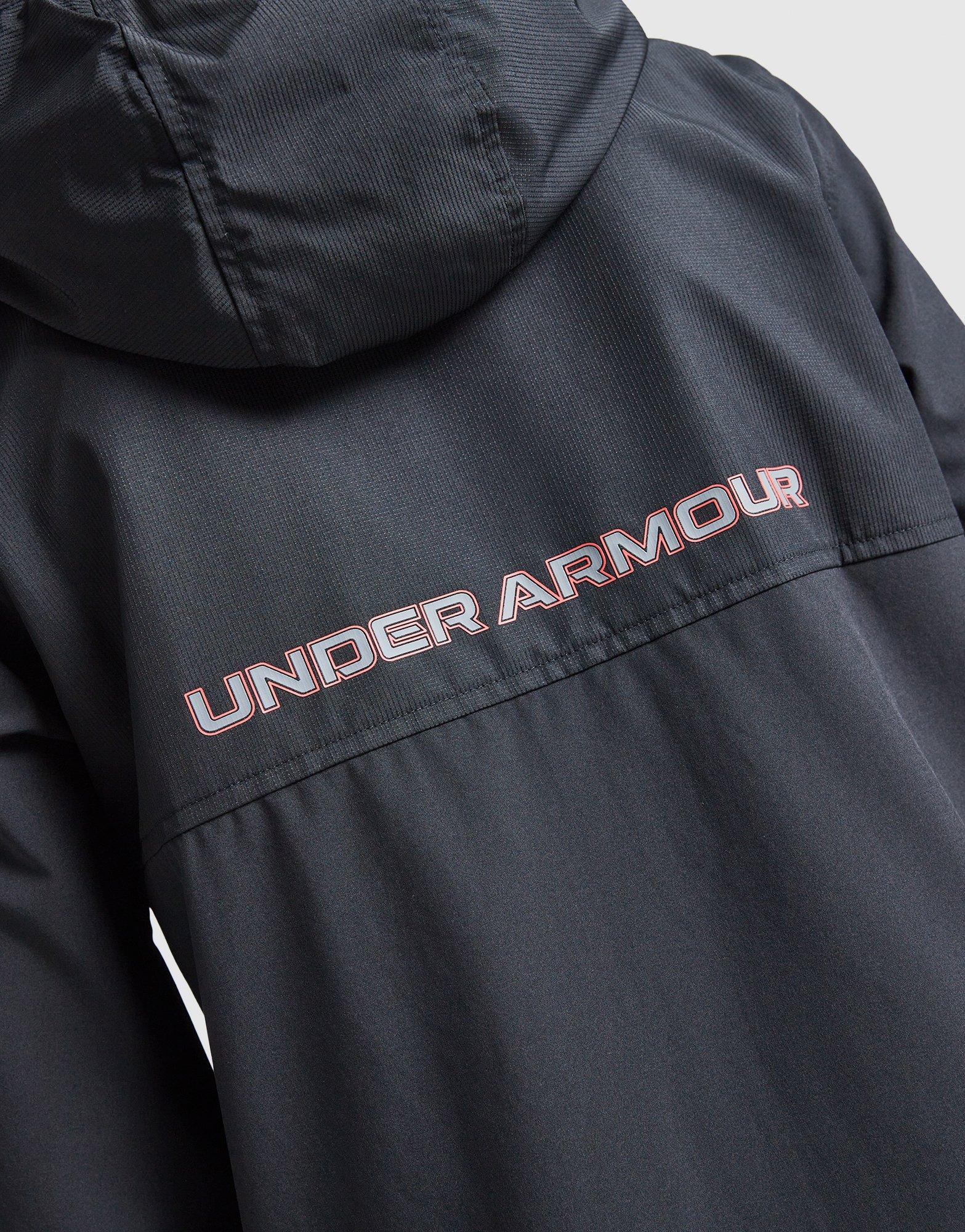 Under Armour Wordmark Woven Hooded Jacket Junior