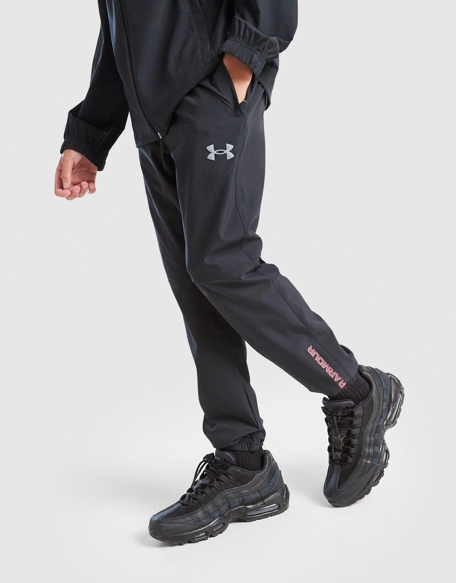 Under Armour Woven Wordmark Track Pants Junior