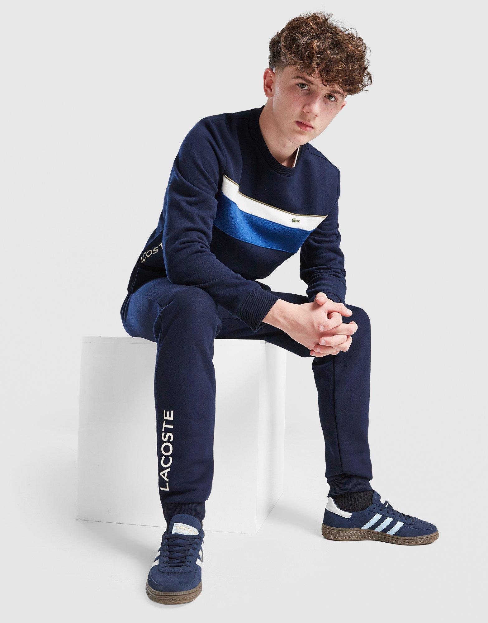 Lacoste Logo Fleece Joggers Junior