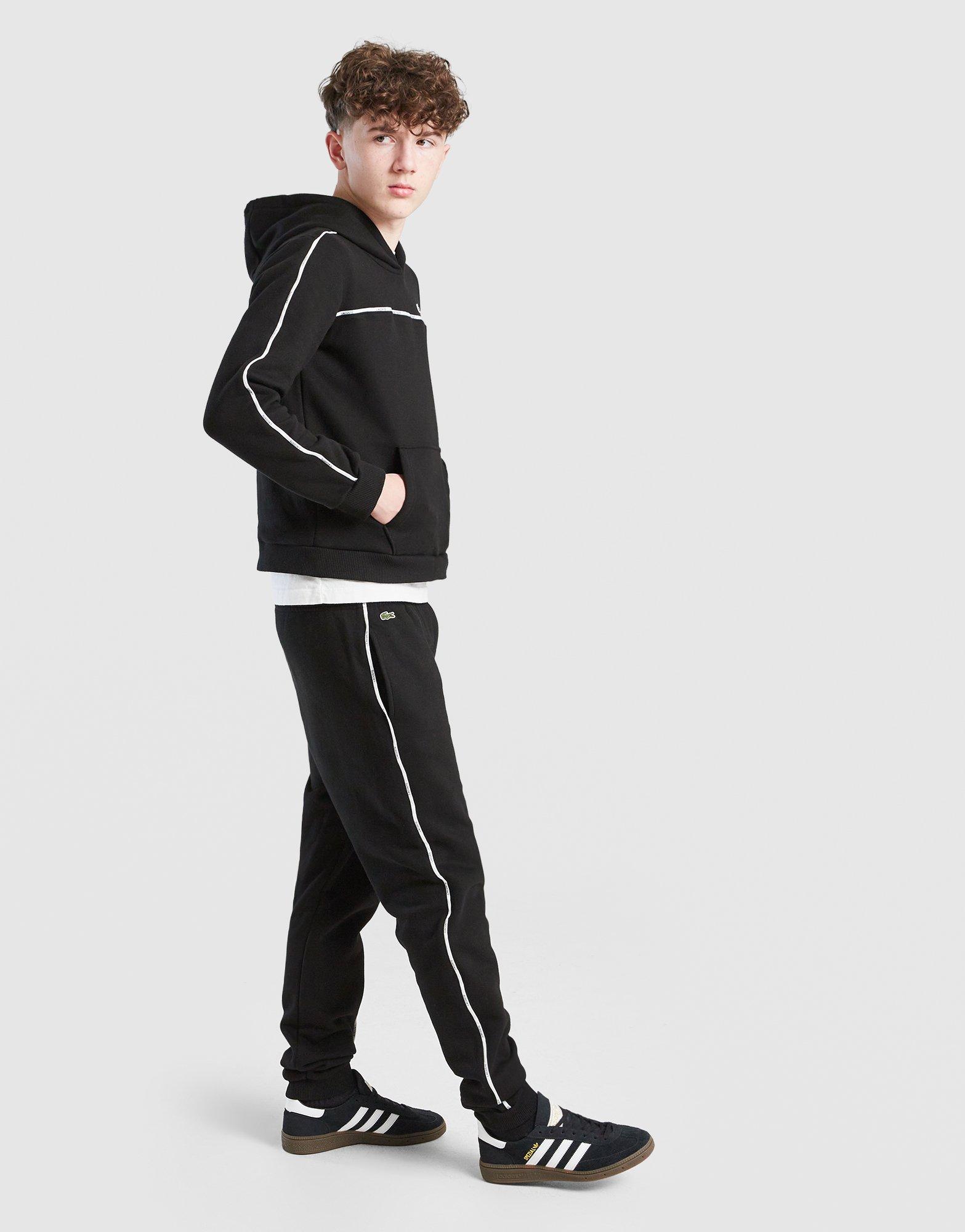 Lacoste Pantaloni della tuta Fleece Tape Junior