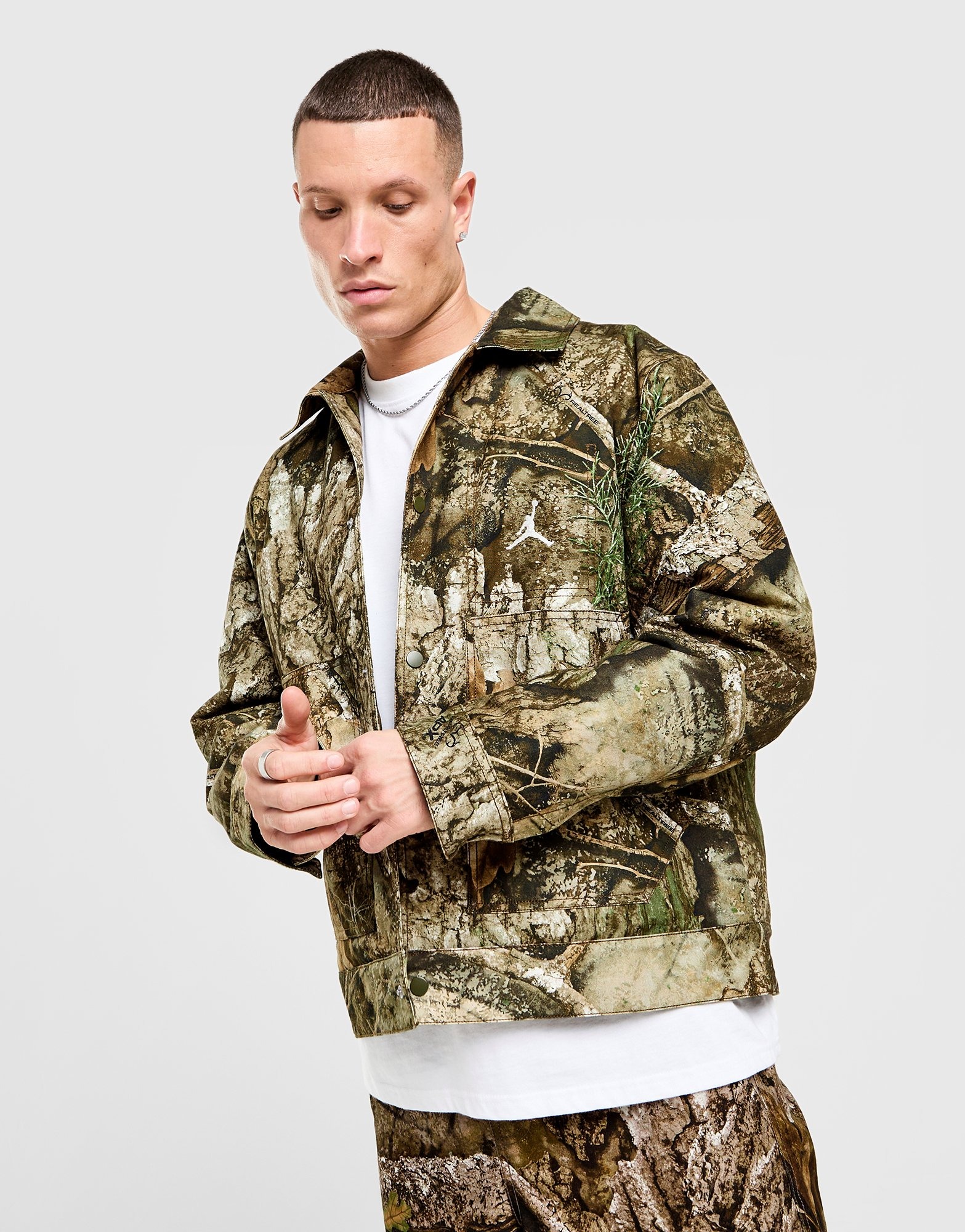 Groen Jordan Flight Chicago Realtree Jacket - JD Sports Nederland