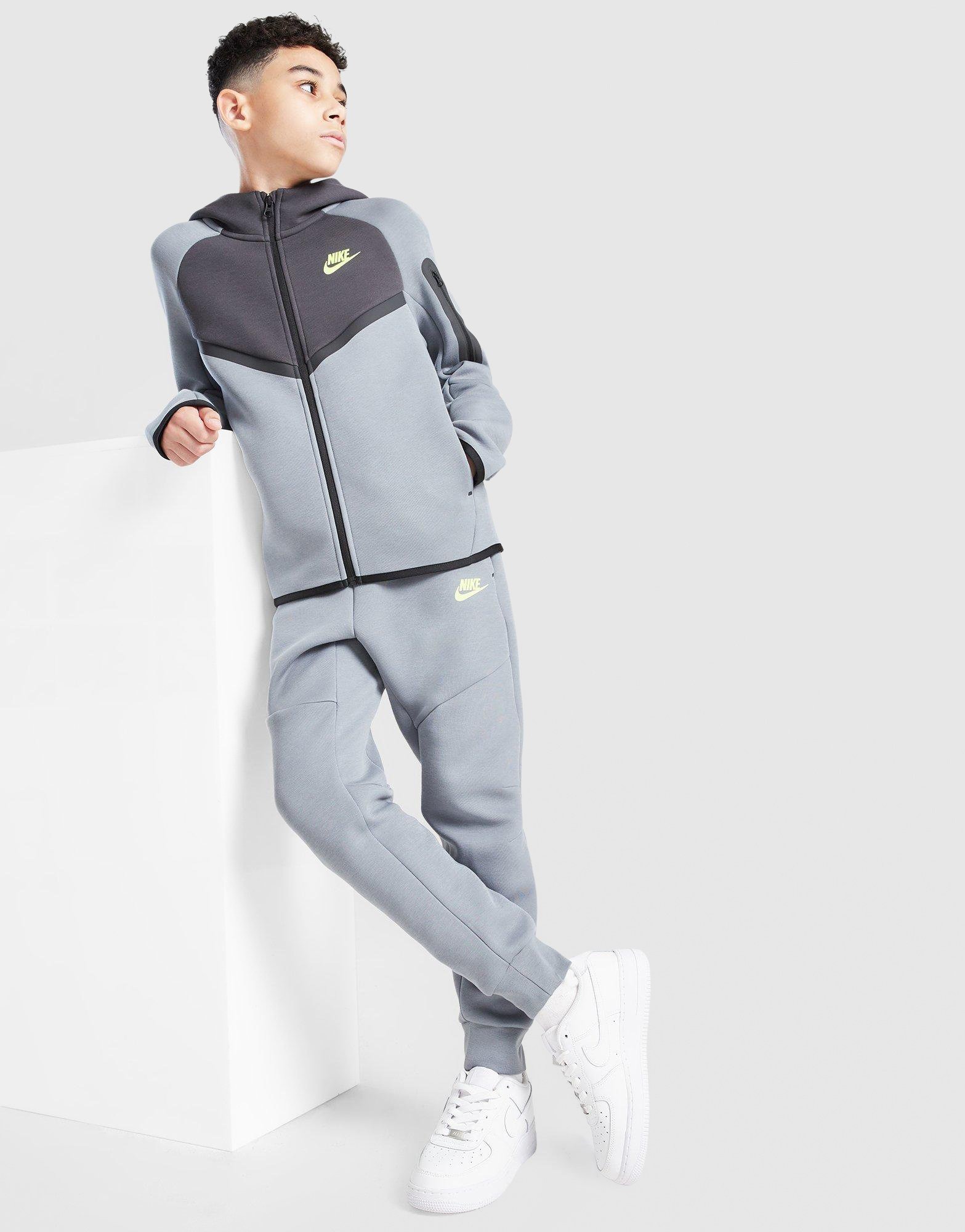 Grey Nike Tech Fleece Joggers Junior - JD Sports Global