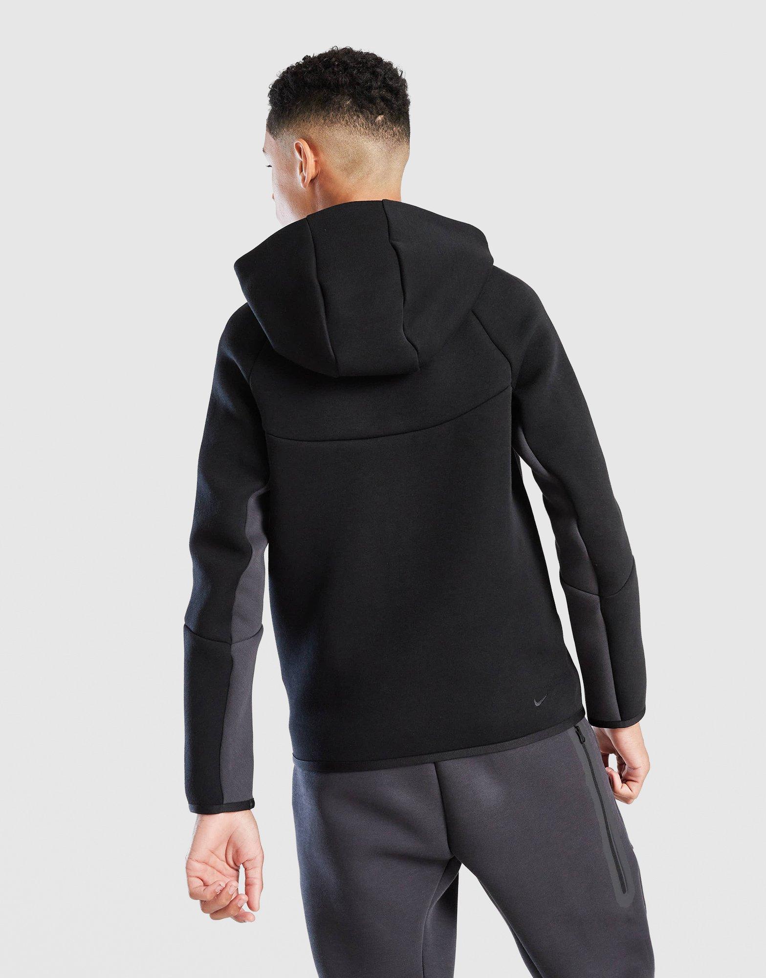 Nike Hoodie met rits voor kids Sportswear Tech Fleece